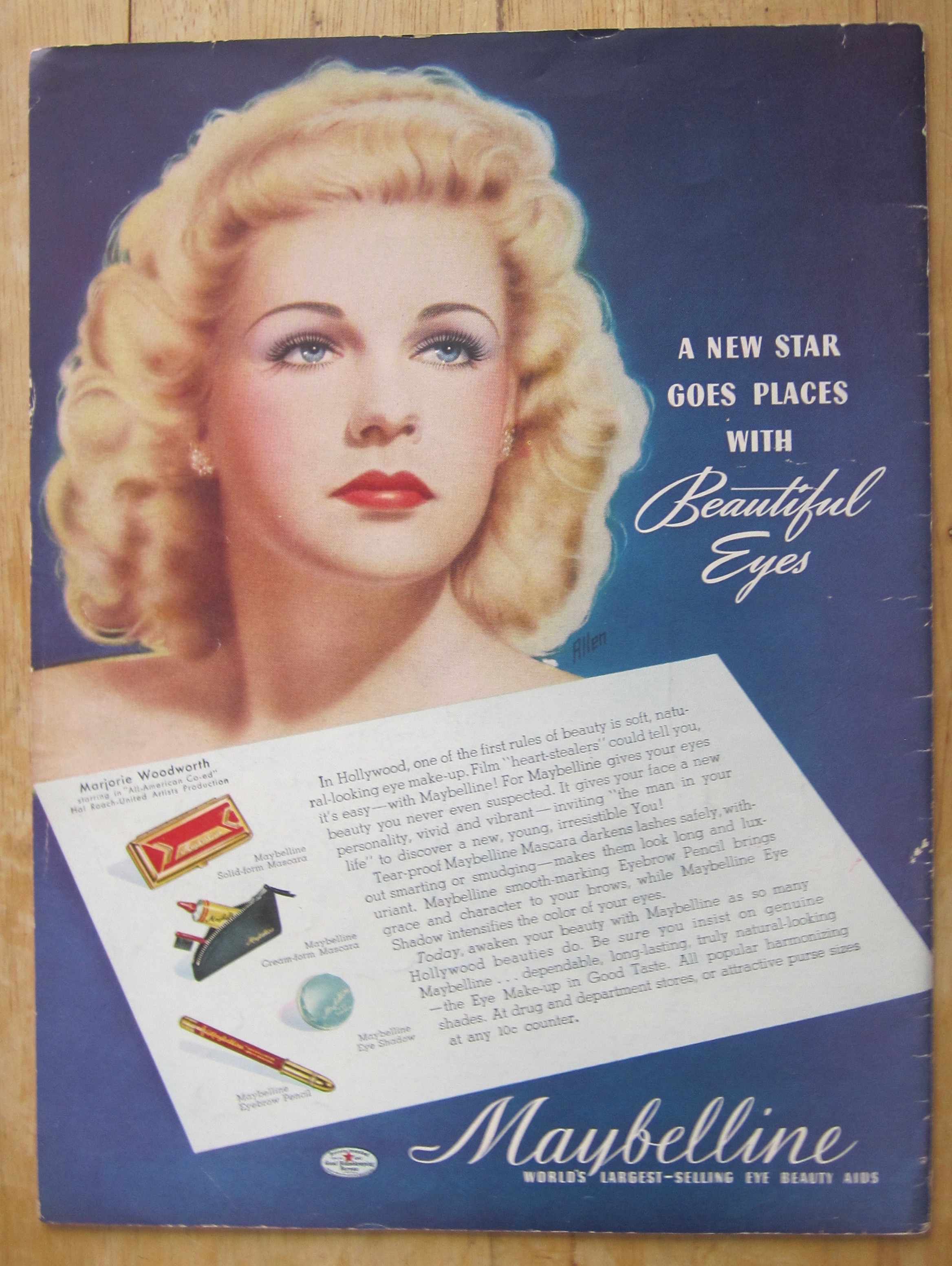 Screen Album Magazine October-December 1941 M. O'Hara