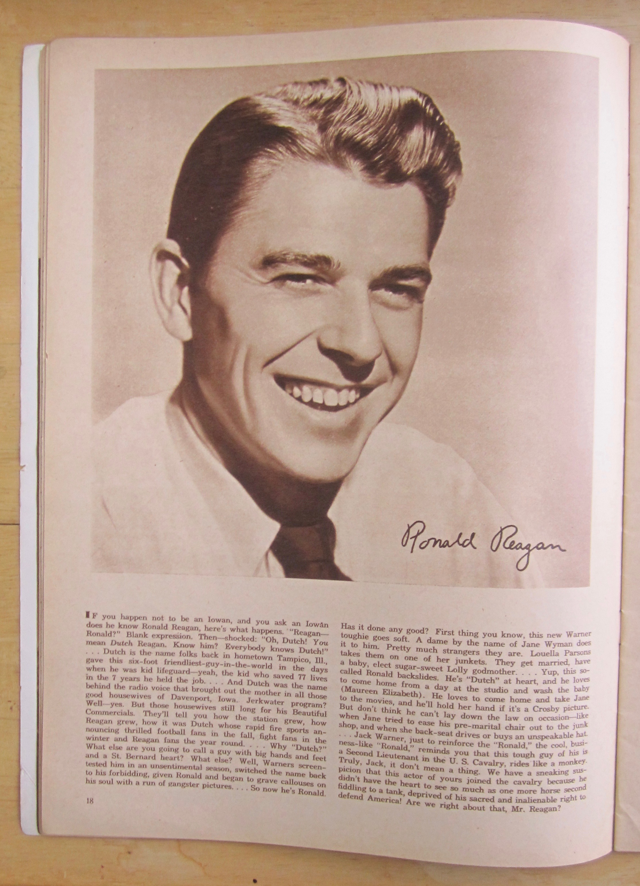 Screen Album Magazine October-December 1941 M. O'Hara