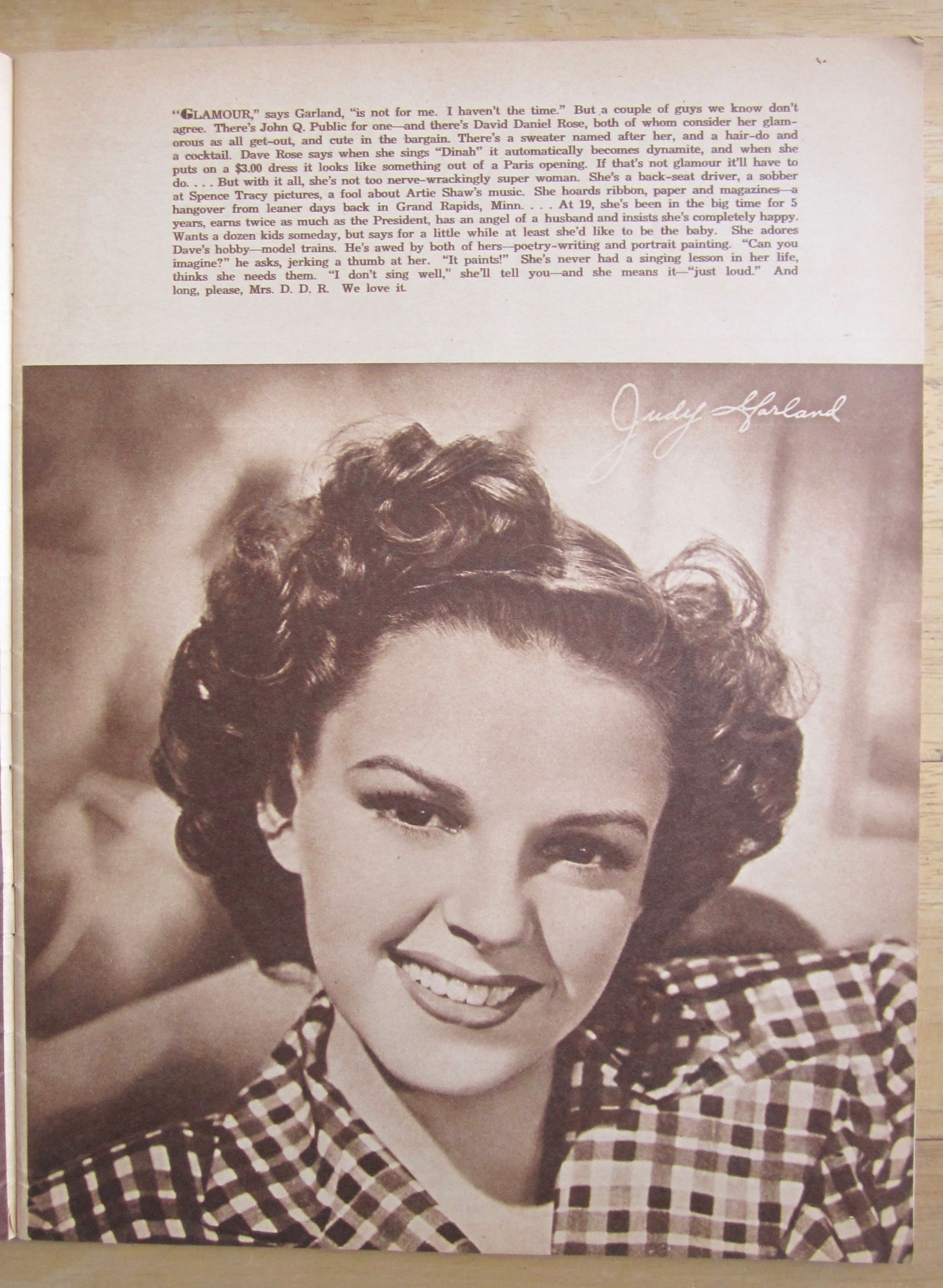 Screen Album Magazine October-December 1941 M. O'Hara
