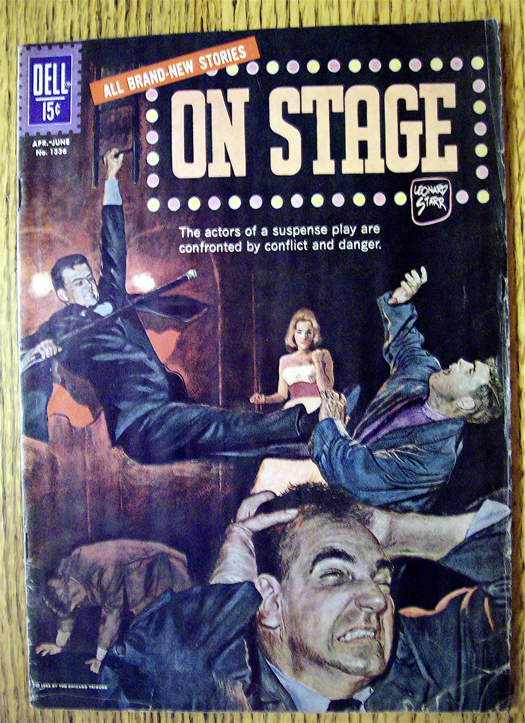 On Stage Comic #1336 June 1962