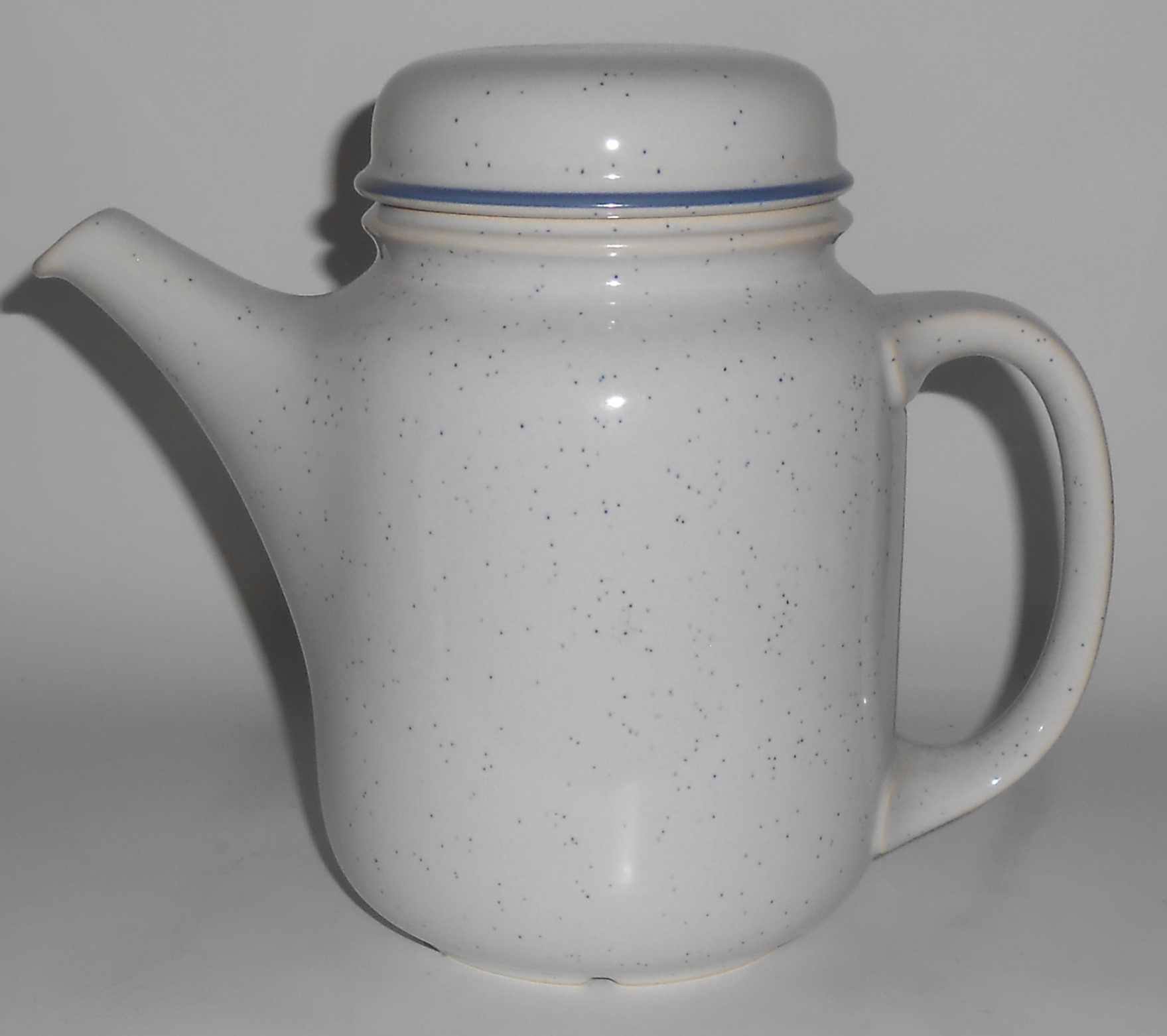 Thomas China Blue Speckle Coffeepot w/Lid