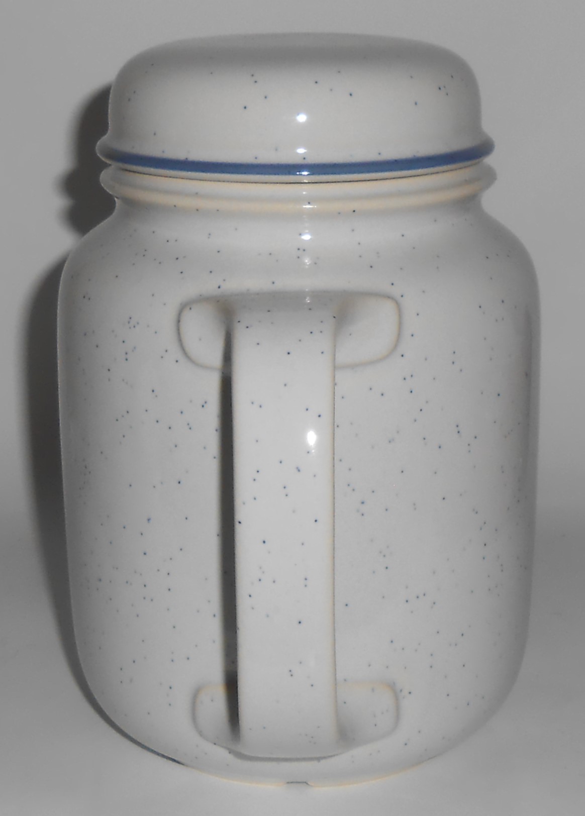 Thomas China Blue Speckle Coffeepot w/Lid