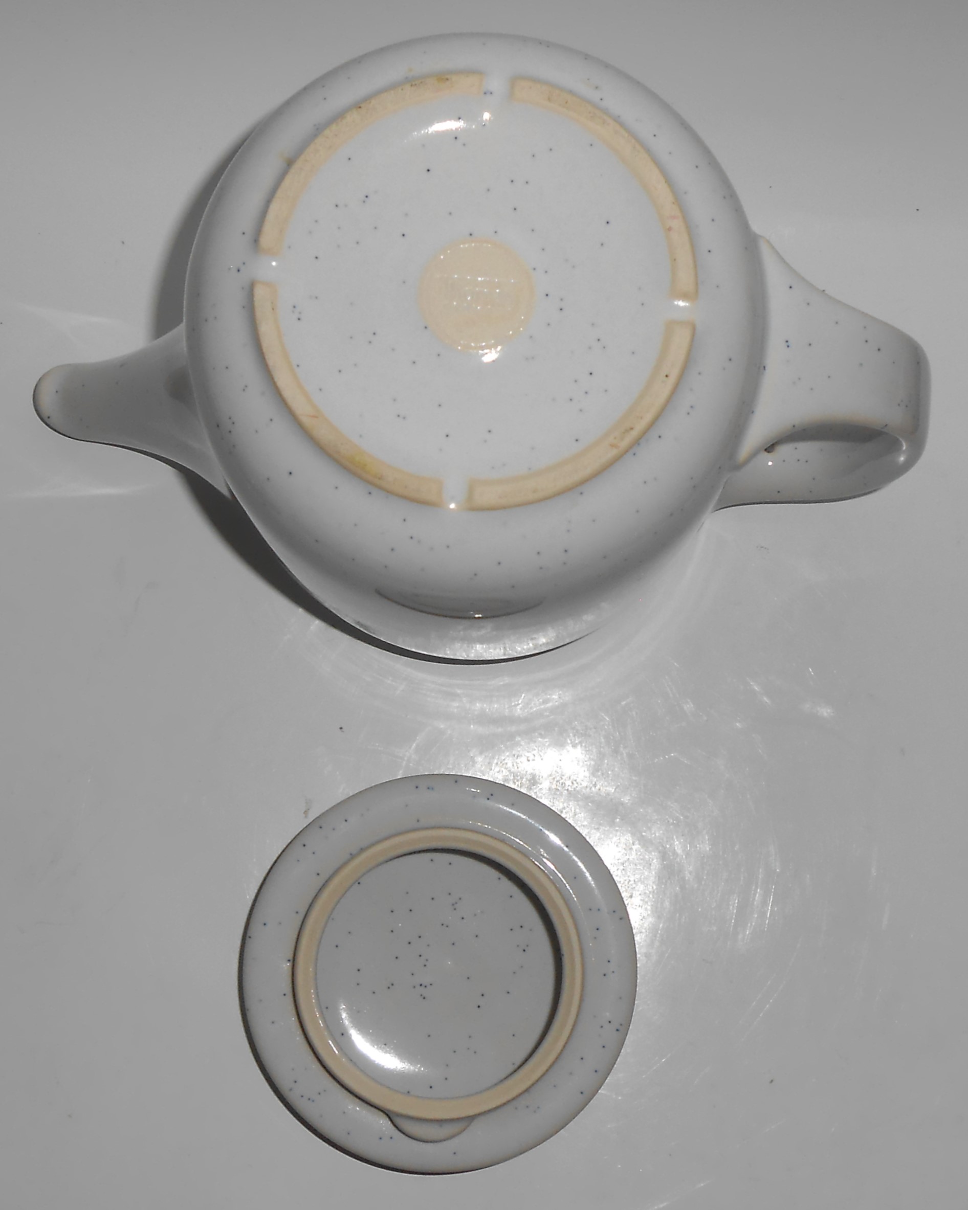 Thomas China Blue Speckle Coffeepot w/Lid