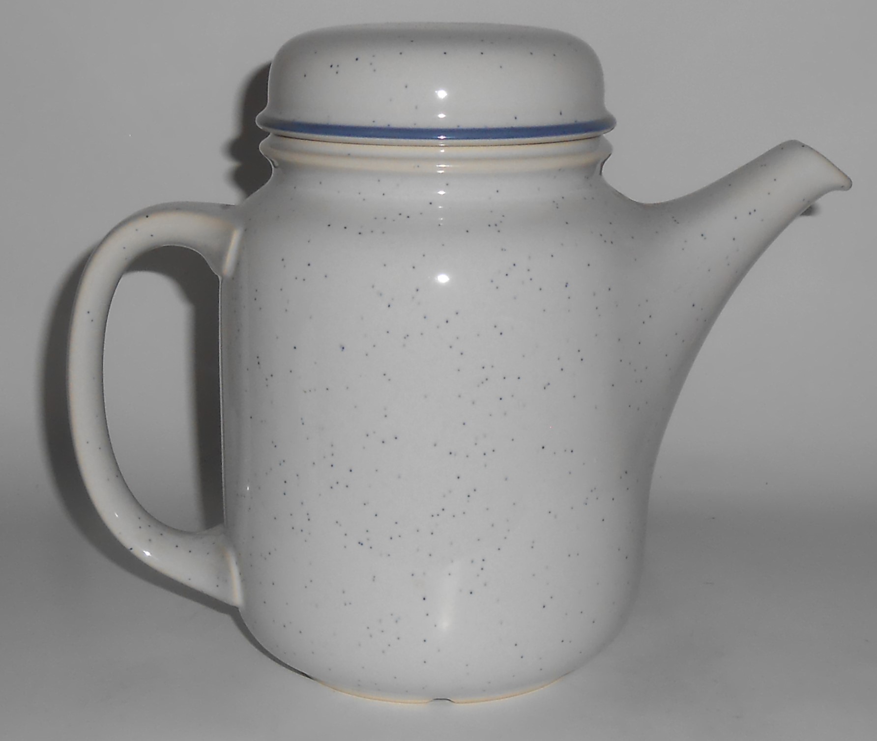 Thomas China Blue Speckle Coffeepot w/Lid