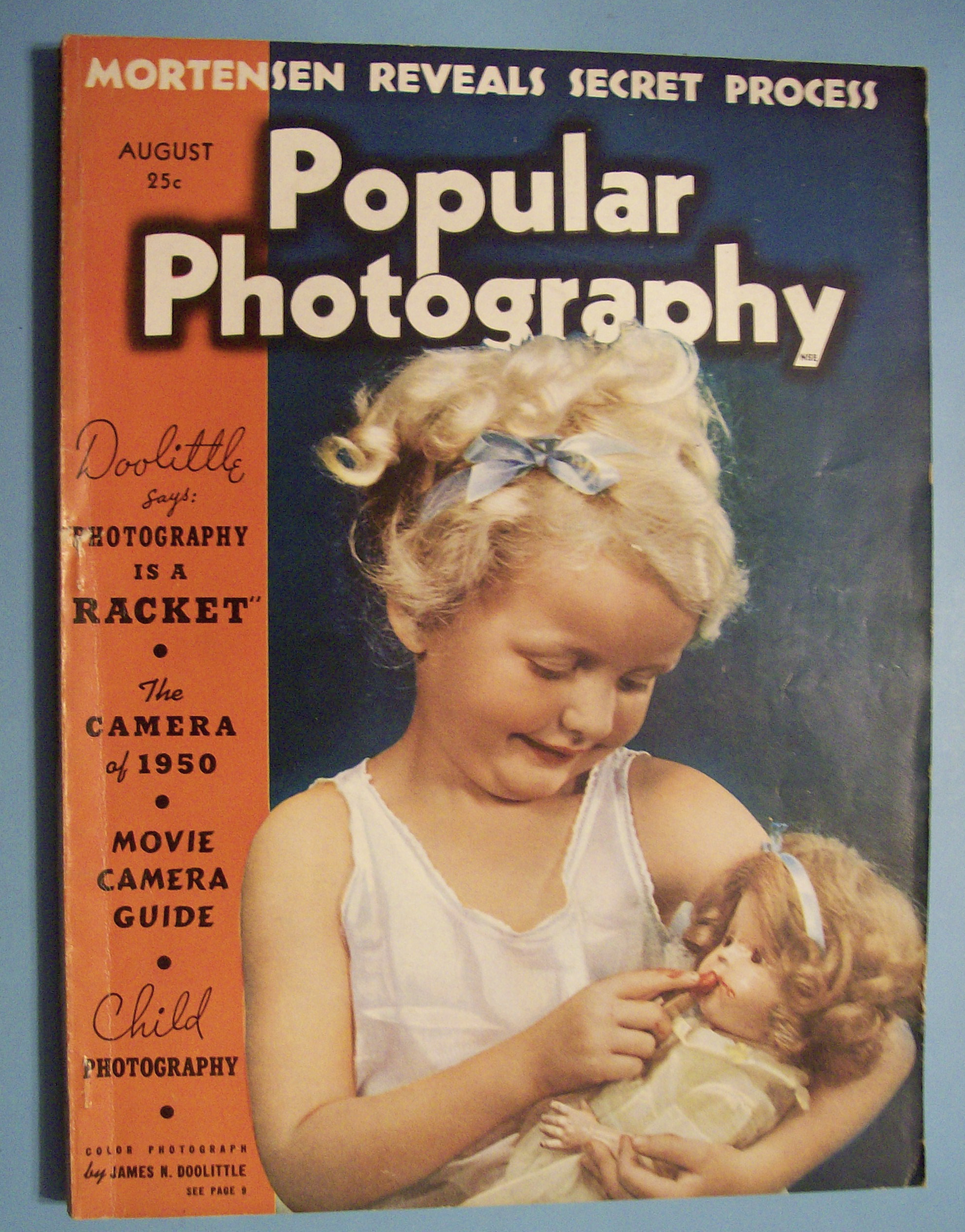 Popular Photography Magazine - August 1938