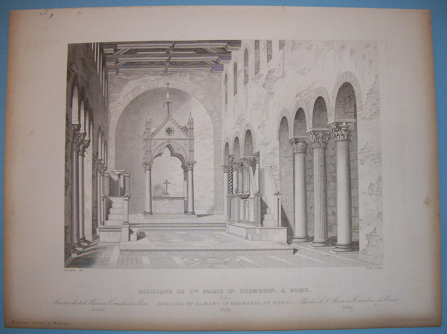 Basilique De St Marie In Cosmedin, A. Rome