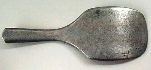 Nice Old Metal Butter Paddle Pewter