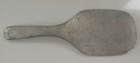 Nice Old Metal Butter Paddle Pewter