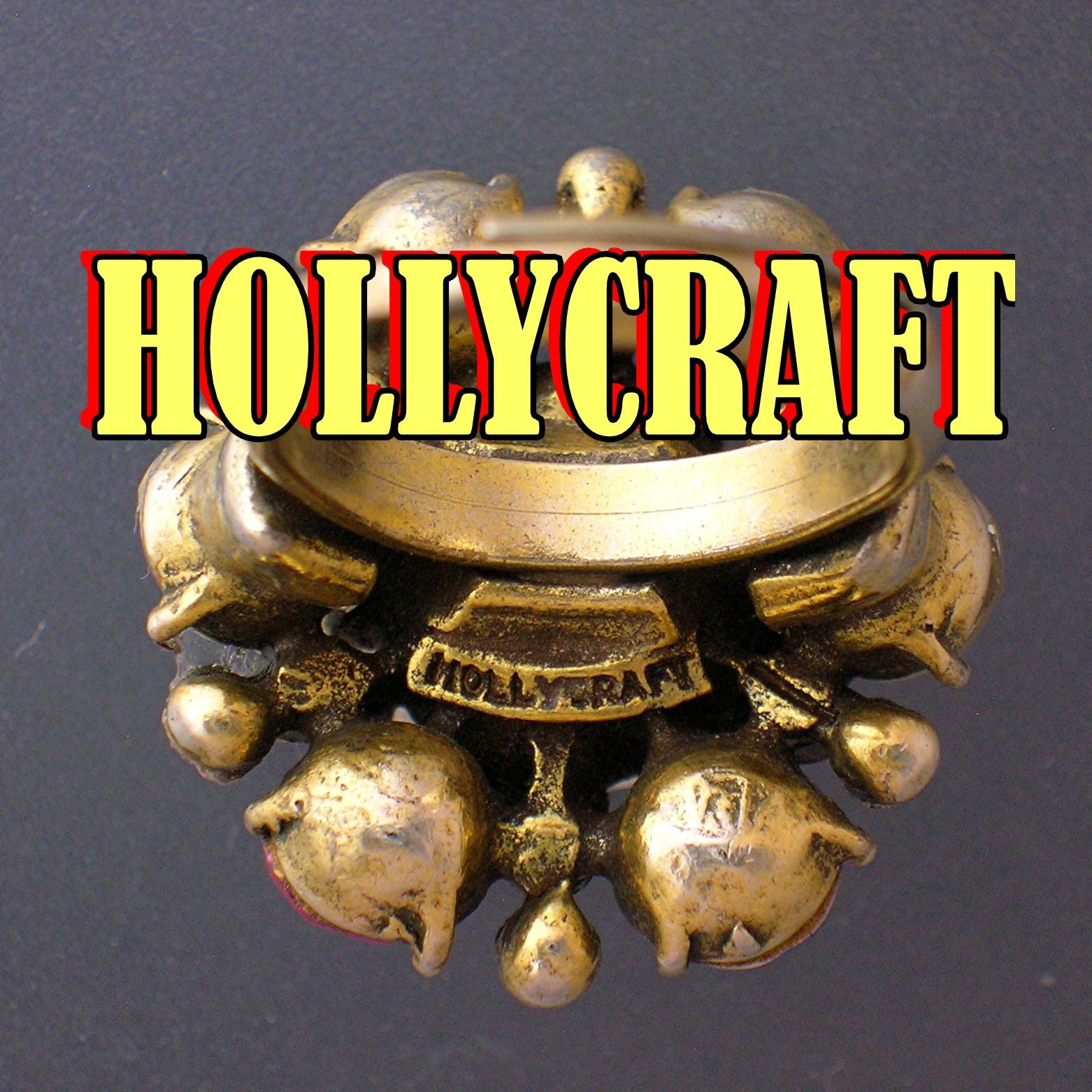 Crystal Hollycraft Ring adjustable