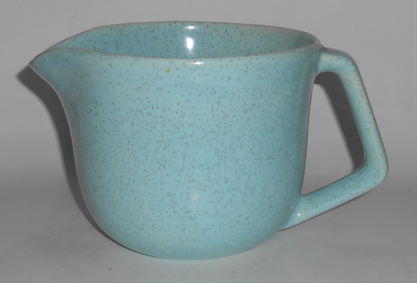 Bauer Pottery Monterey Moderne Blue Speckle 1 Quart Bea