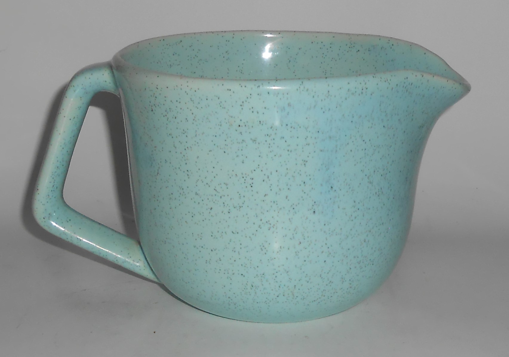 Bauer Pottery Monterey Moderne Blue Speckle 1 Quart Bea