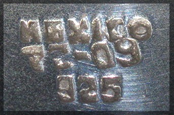 Sterling Silver Lapis Tigereye Buckle Bracelet Mexico