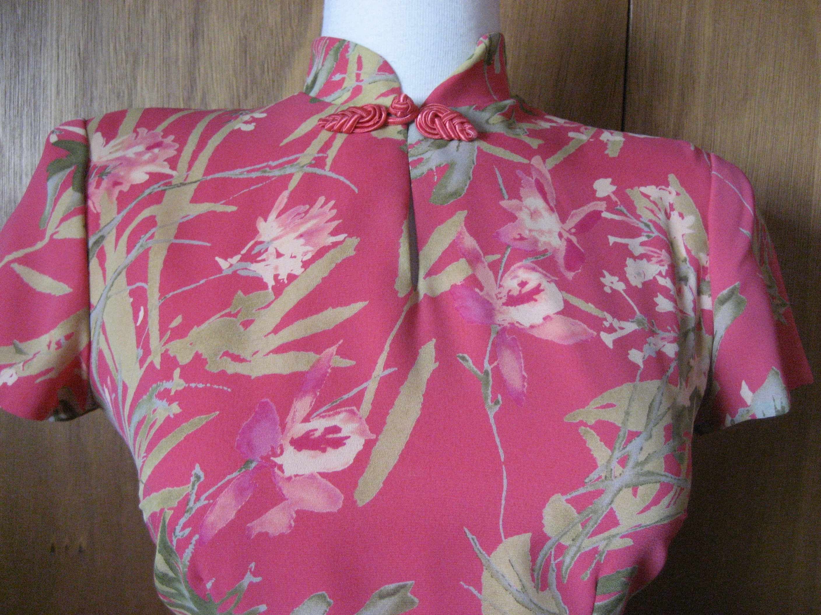 David Warren Oriental Style Dress