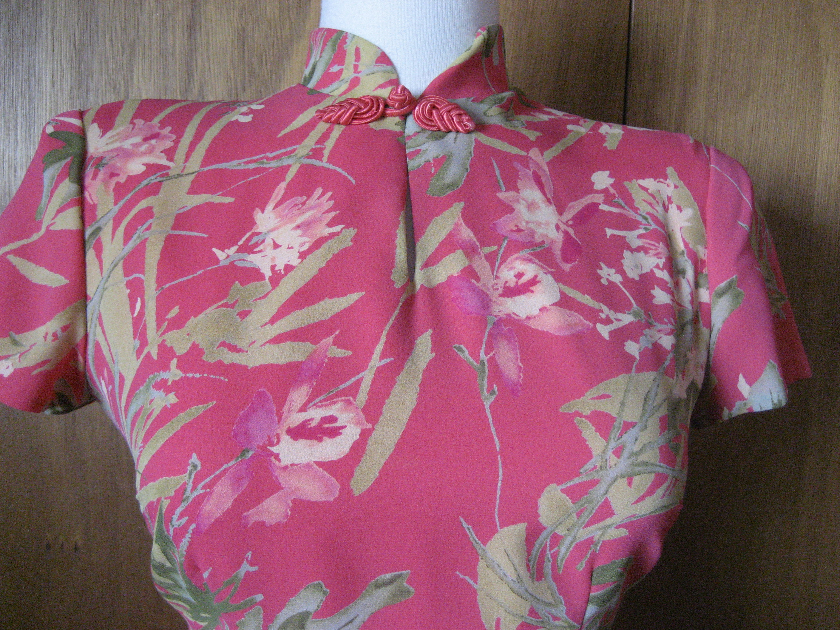 David Warren Oriental Style Dress