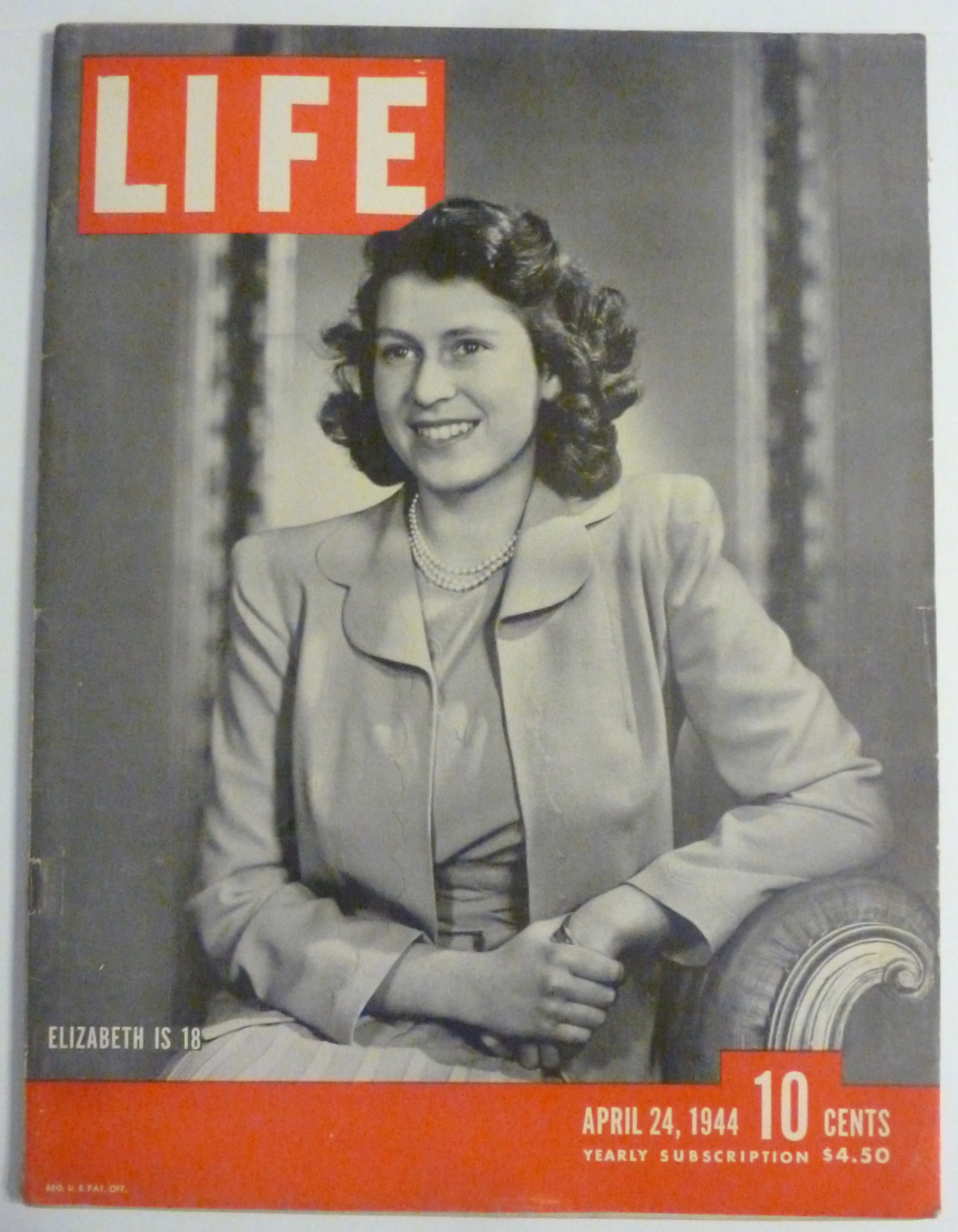 Life Magazine-April 24, 1944-Elizabeth Is 18