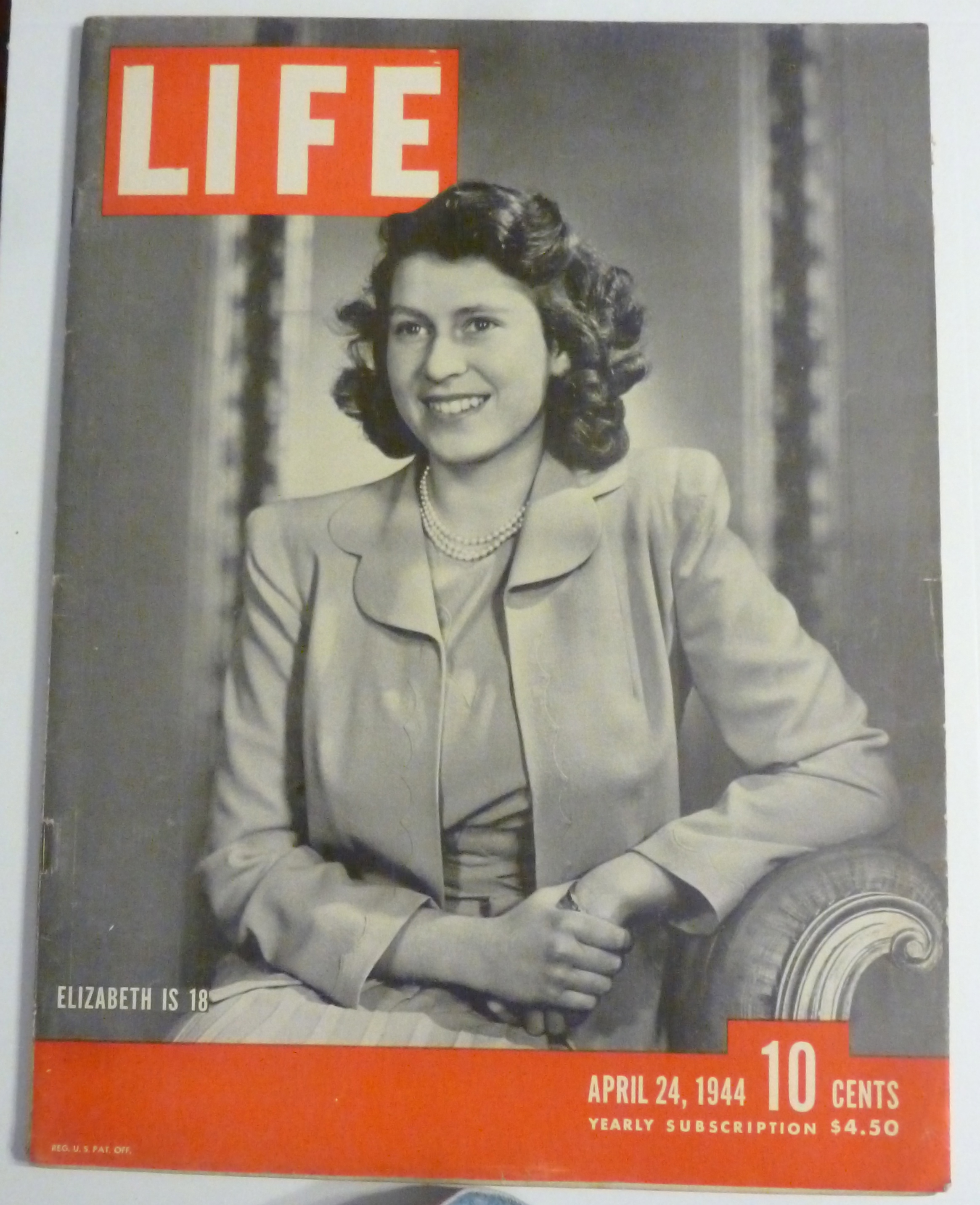 Life Magazine-April 24, 1944-Elizabeth Is 18