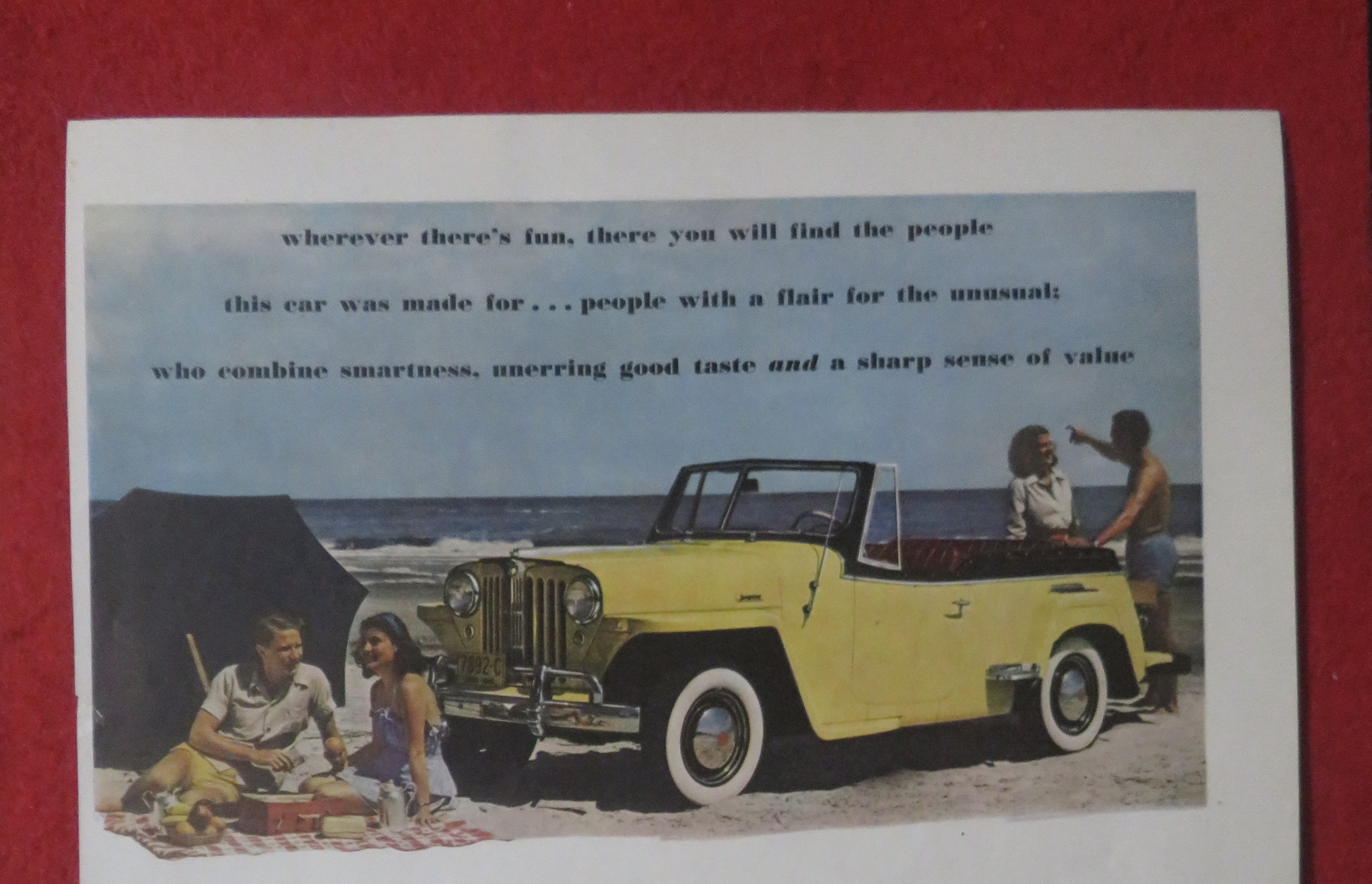 1948 Willys Automobile with The Jeepster