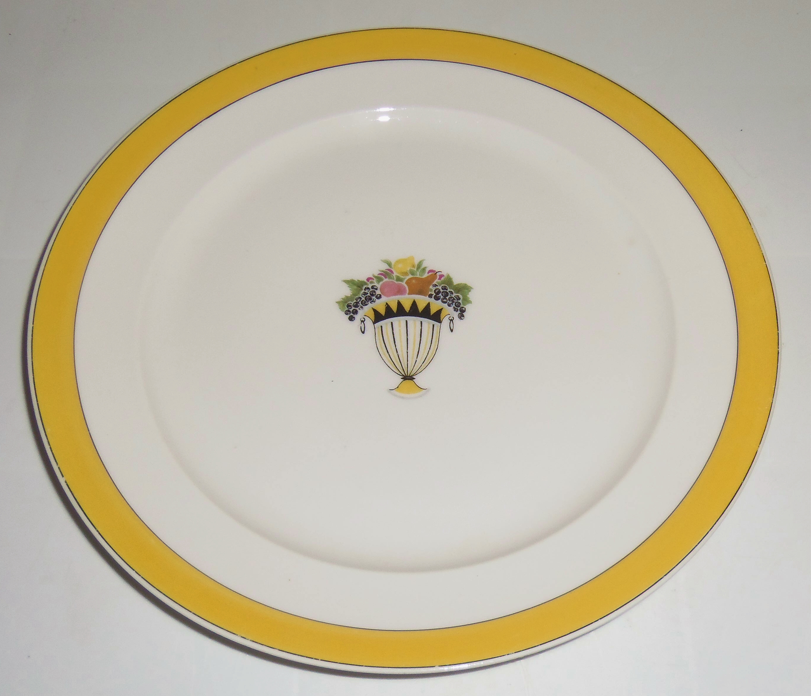 Chas Field Haviland Limoges Fruit Basket Dinner Plate