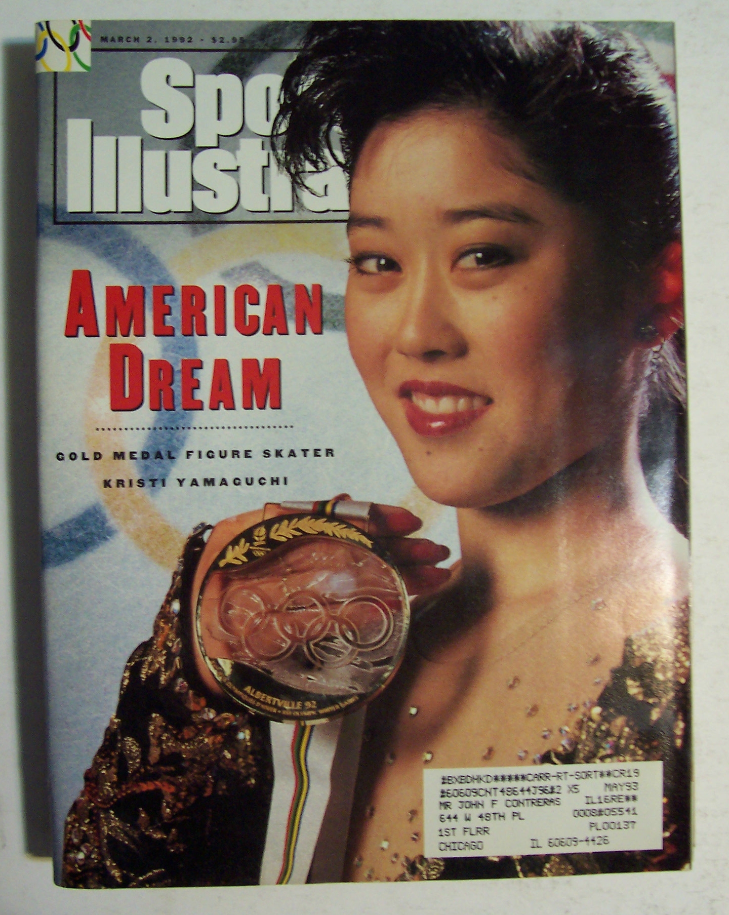 Sports Illustrated Magazine-March 2, 1992-K. Yamaguchi