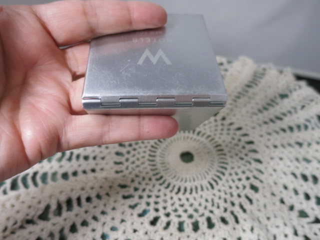 Vintage W hotels of New York Mirror Compact