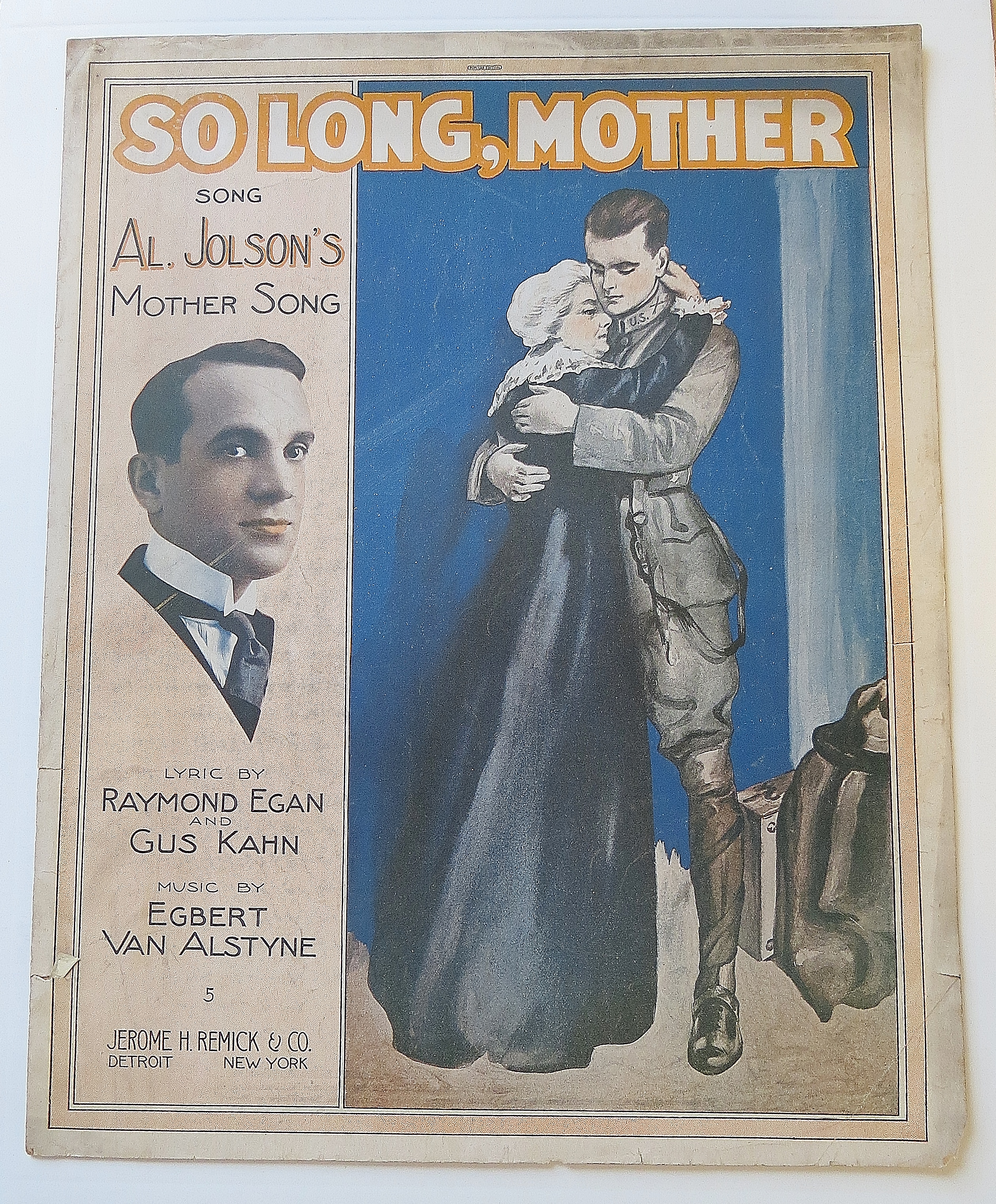1917 So Long, Mother Song
