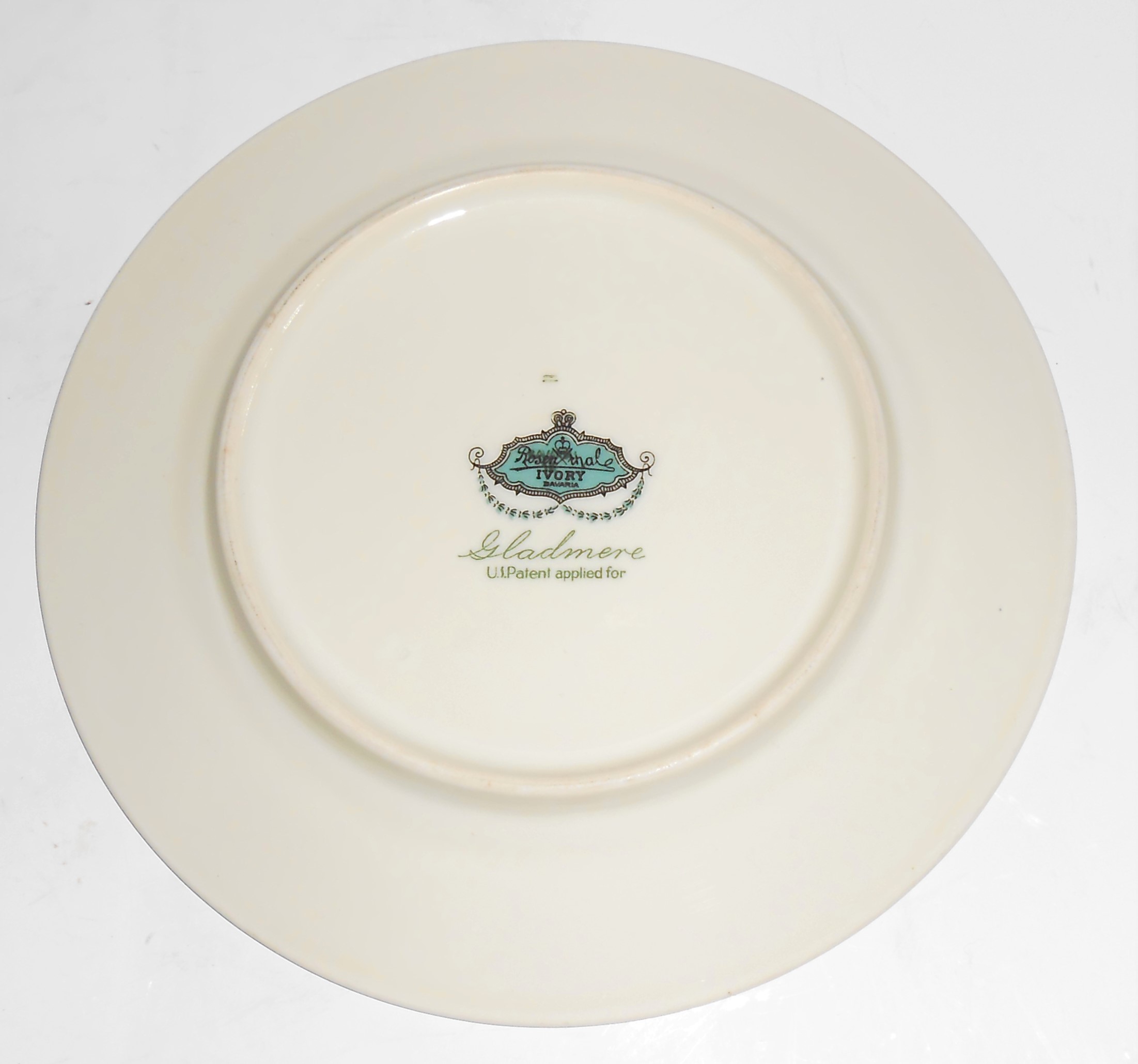Rosenthal Porcelain China Gladmere w/Gold Bread Plate