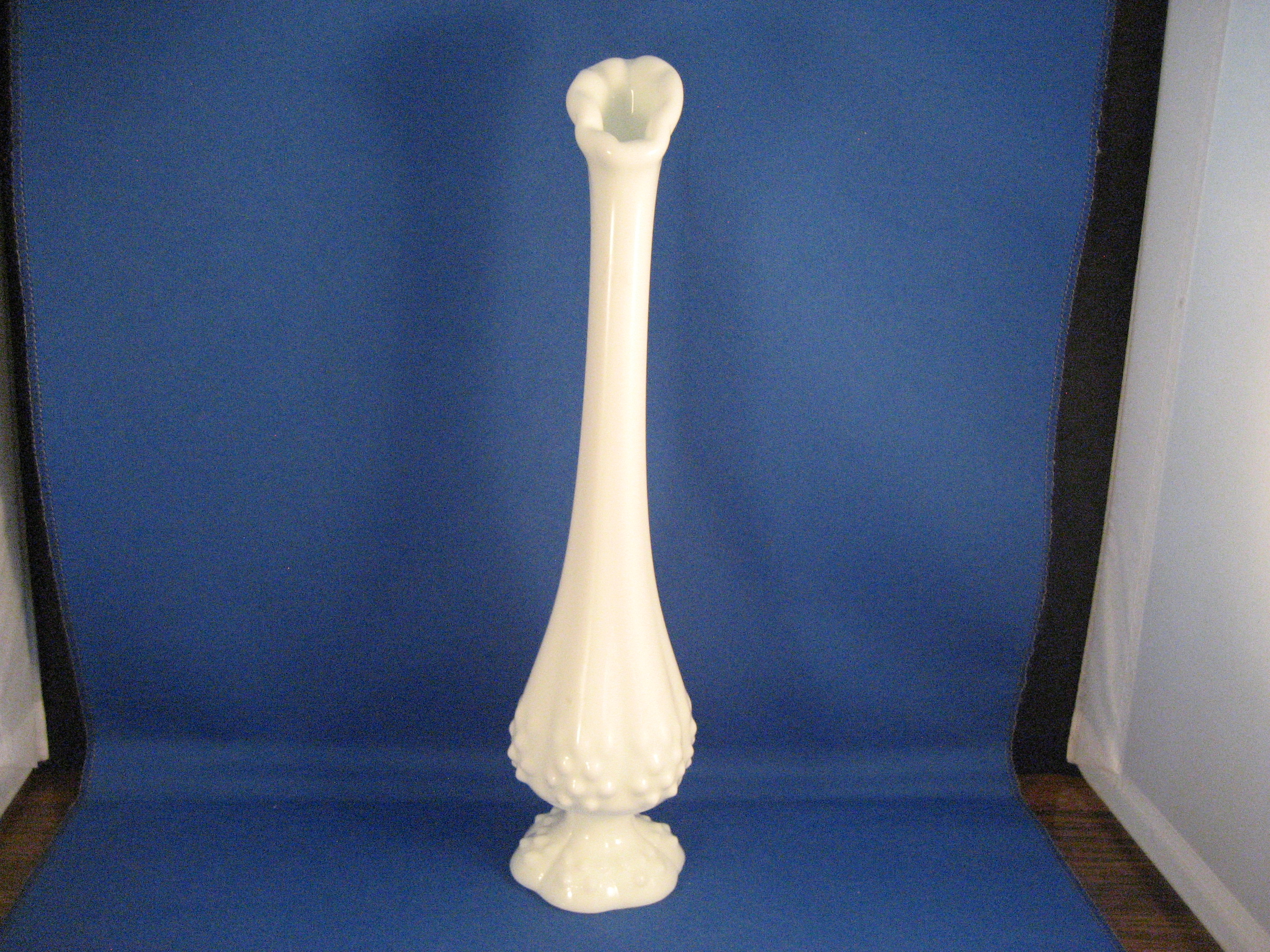Fenton Milk Glass Bud Vase