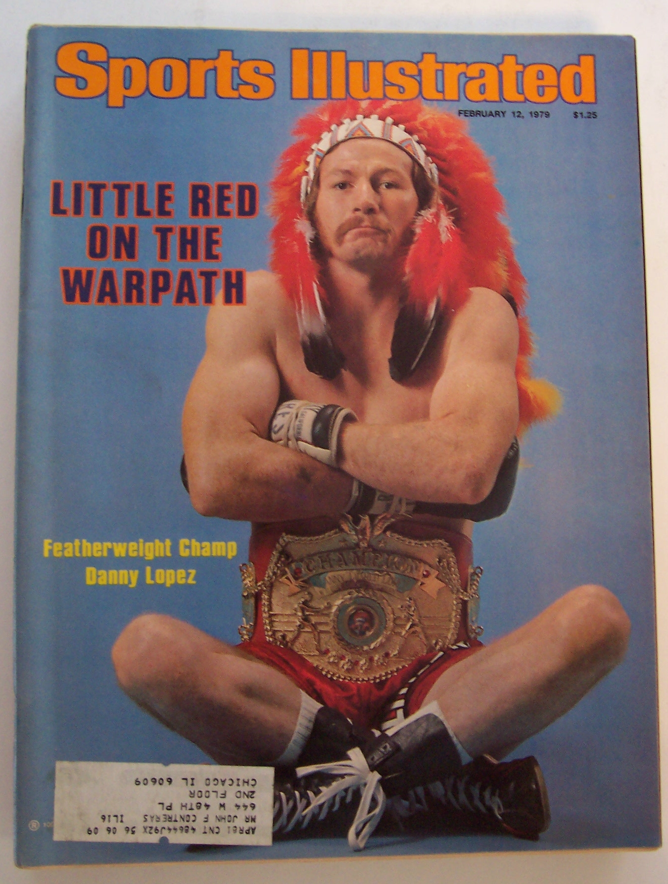 Sports Illustrated Magazine -Feb 12, 1979- Danny Lopez