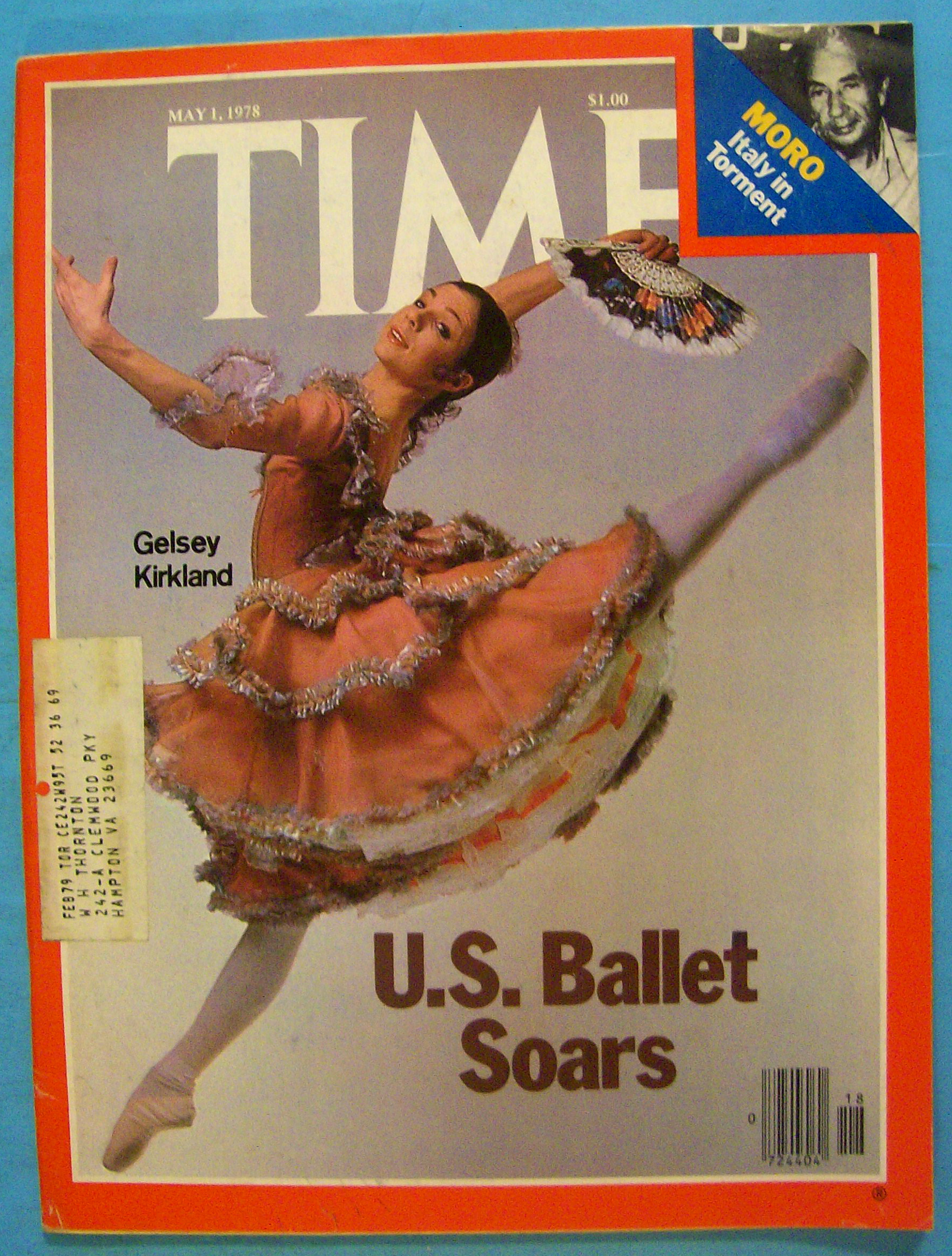 Time Magazine May 1, 1978 U.S. Ballet Soars