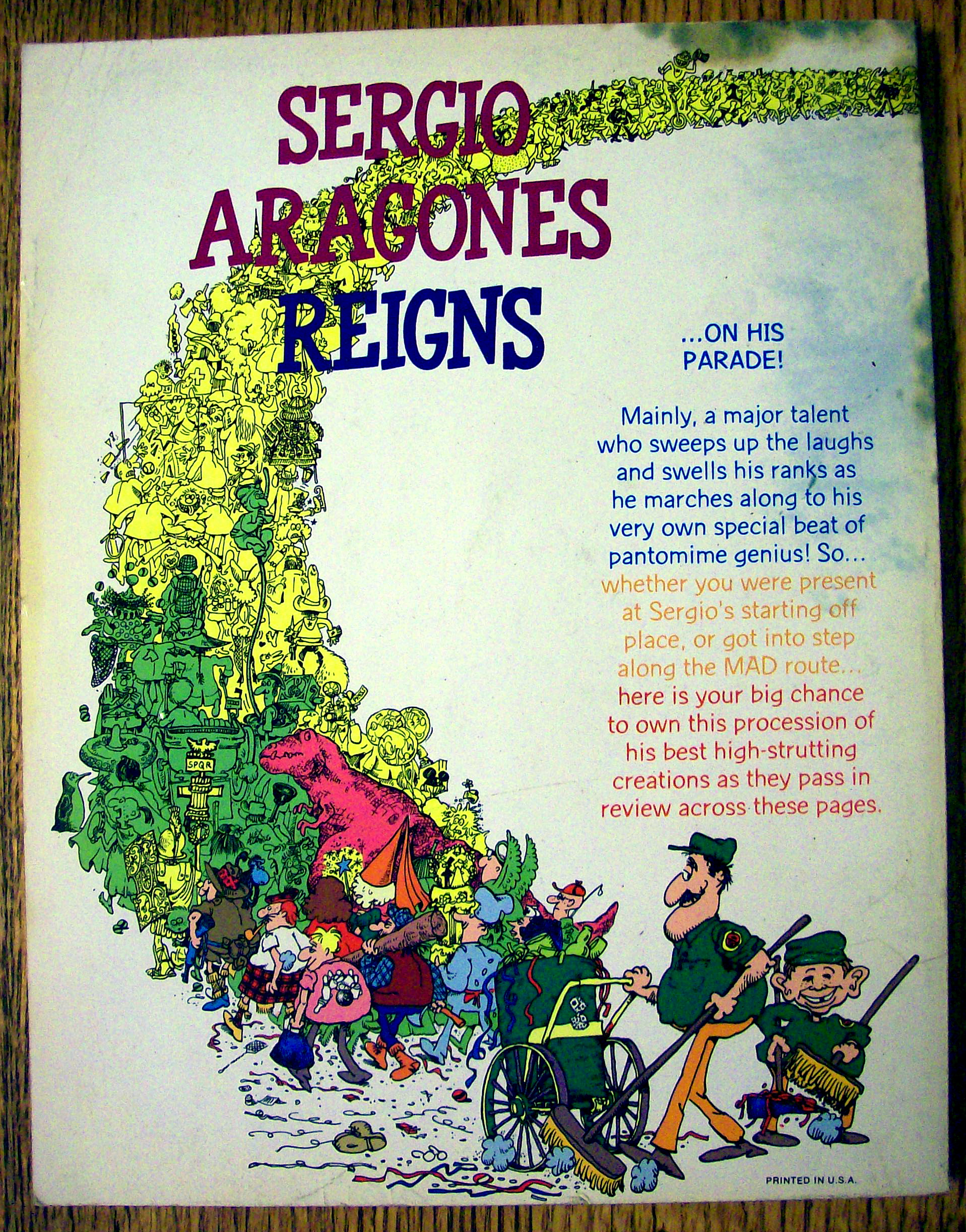Mad's Sergio Aragone's On Parade #1 1979 (Big Book)