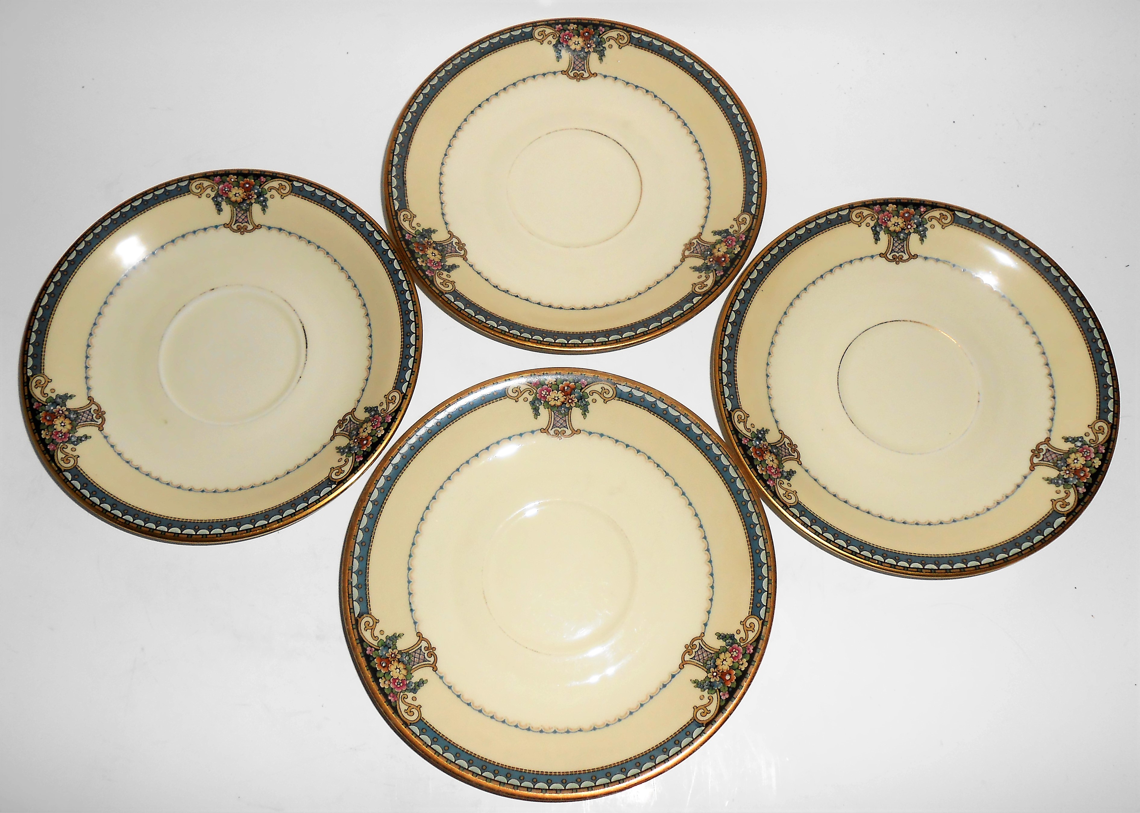 Rosenthal Porcelain Bavaria China Gladmere w/Gold Set/4
