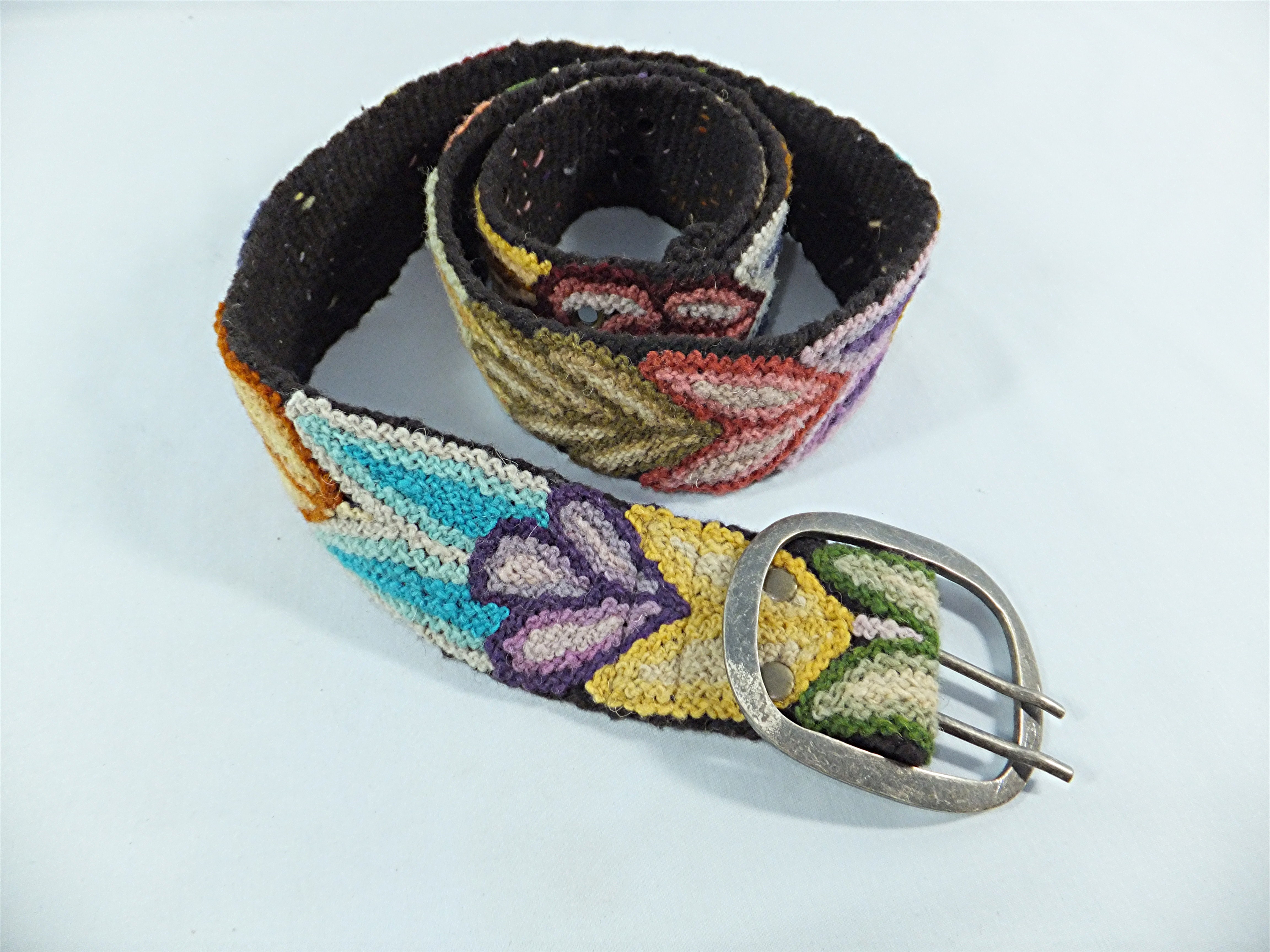 Belt Hand Woven 100% Wool Peru Pistil Andina