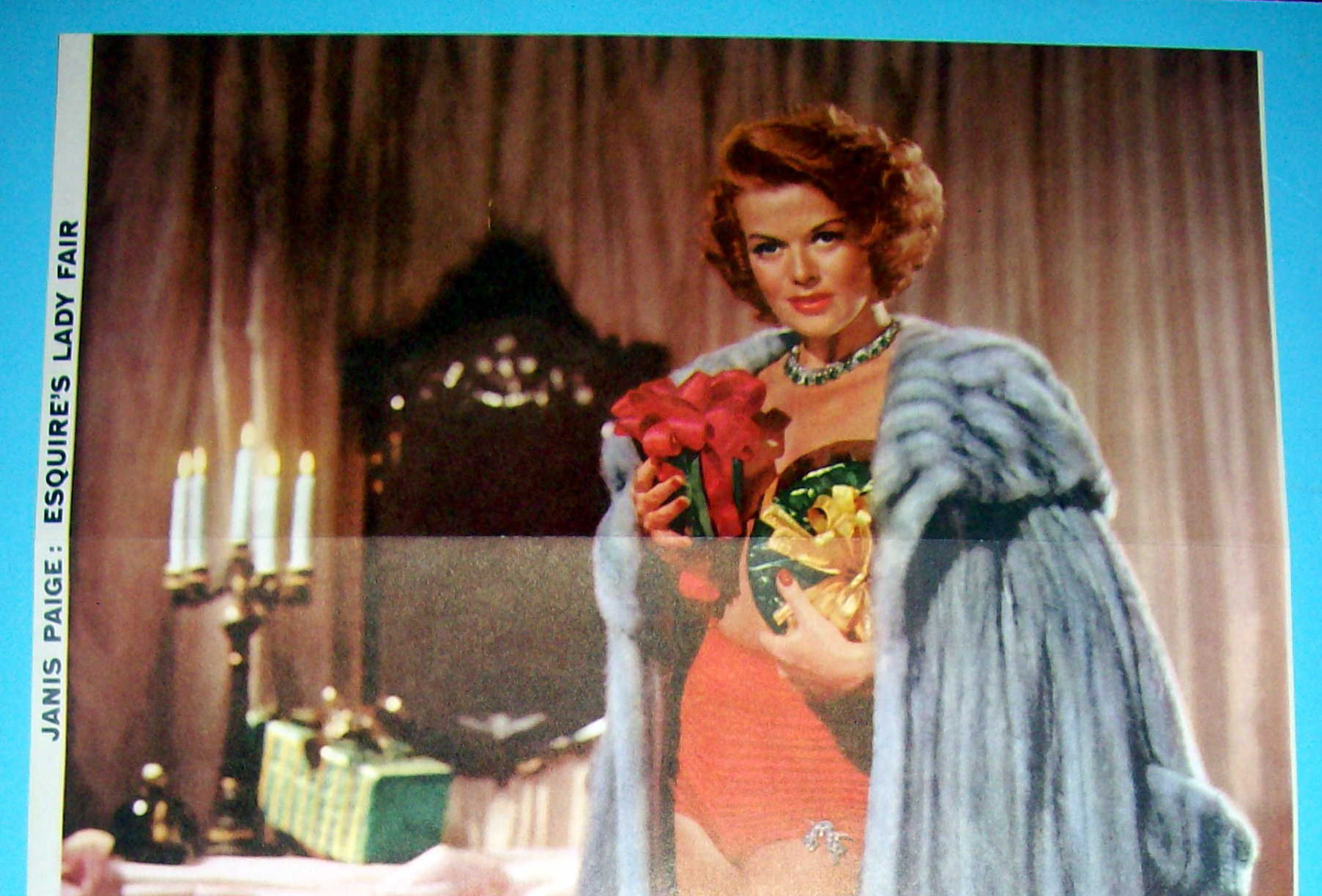 Esquire (Lady Fair) Pin Up Girl 1954 Janis Paige