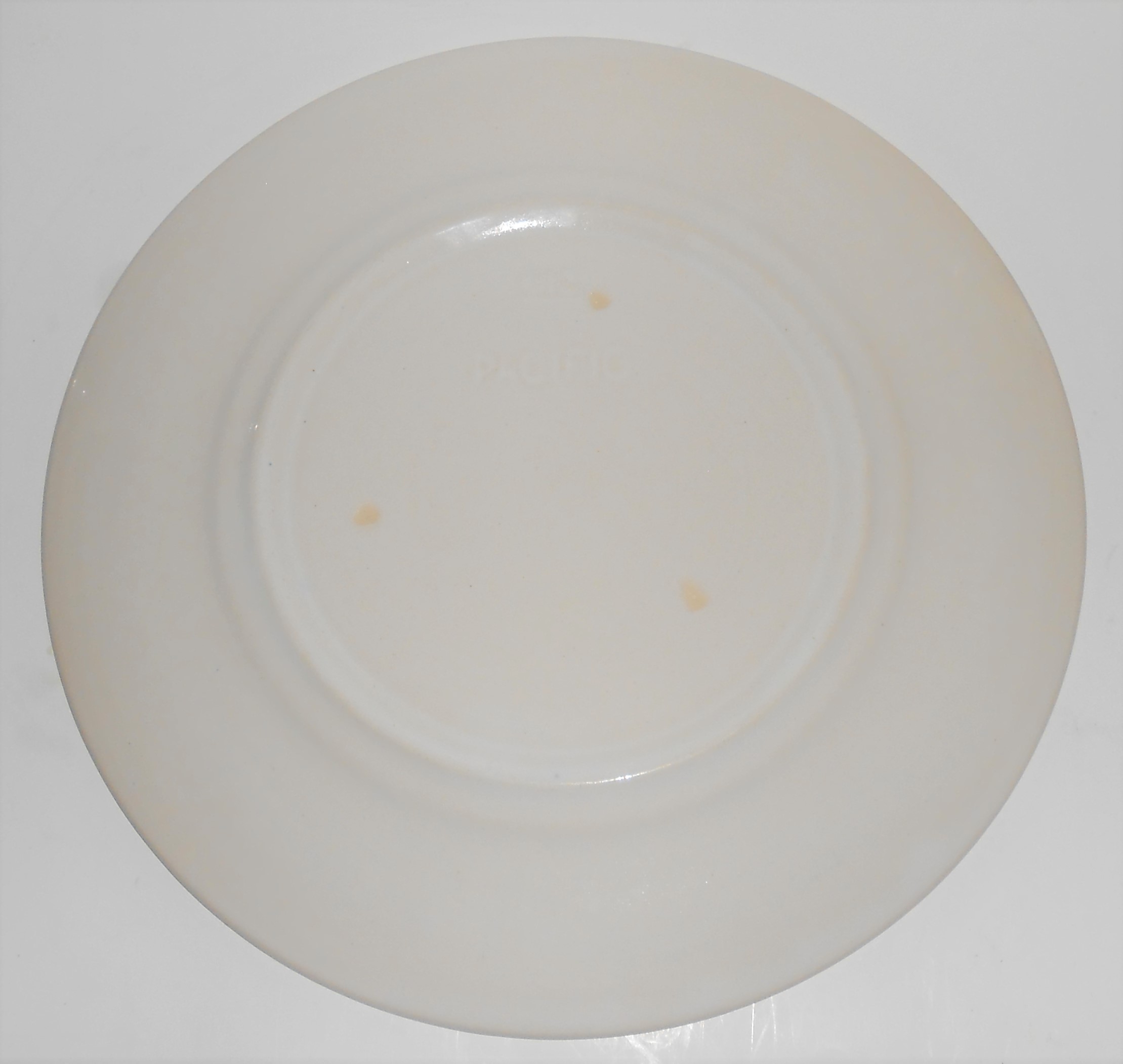Pacific Pottery Hostess Ware Gloss White Dinner Plate