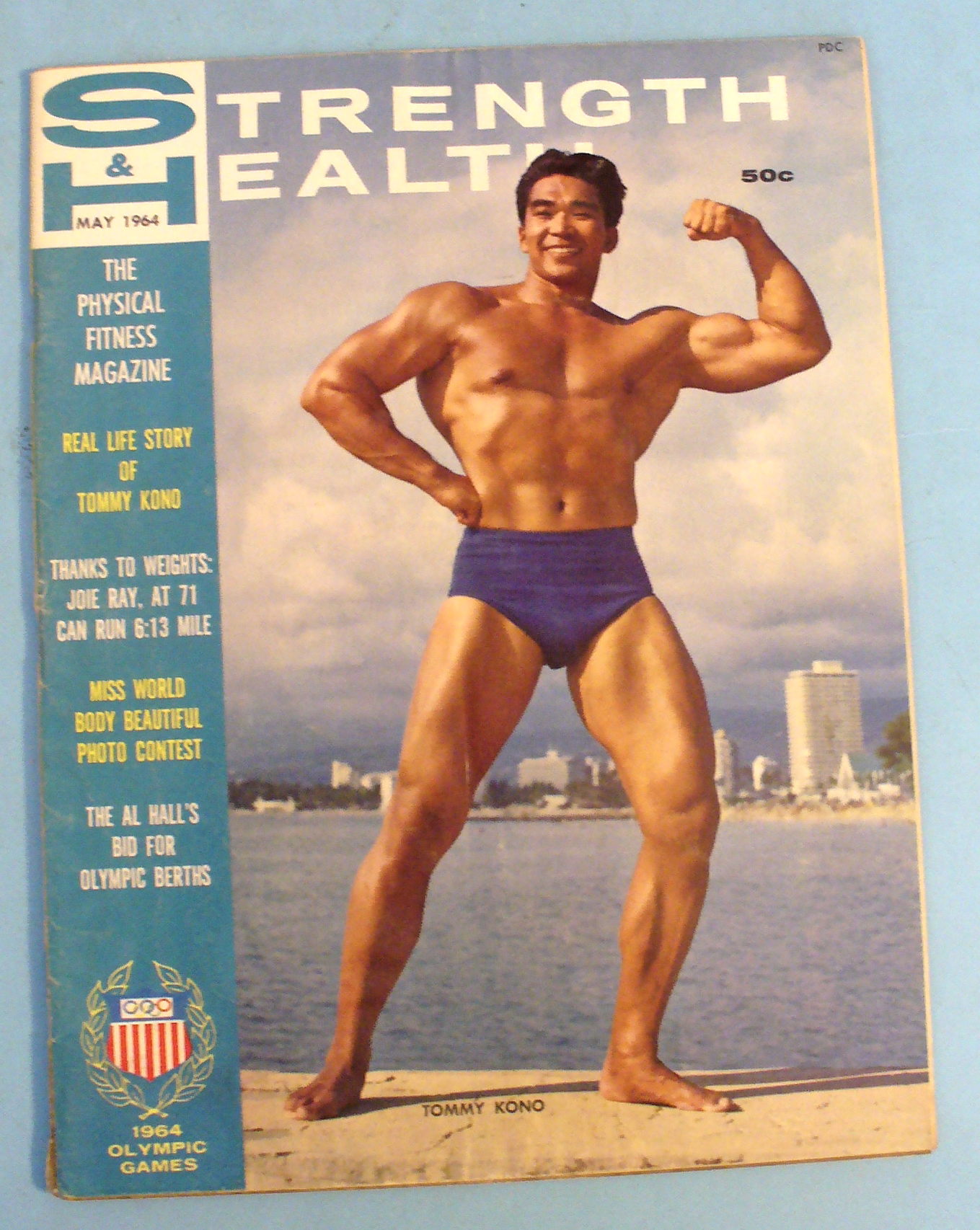 Strength & Health Magazine, May 1964 - Tommy Kono