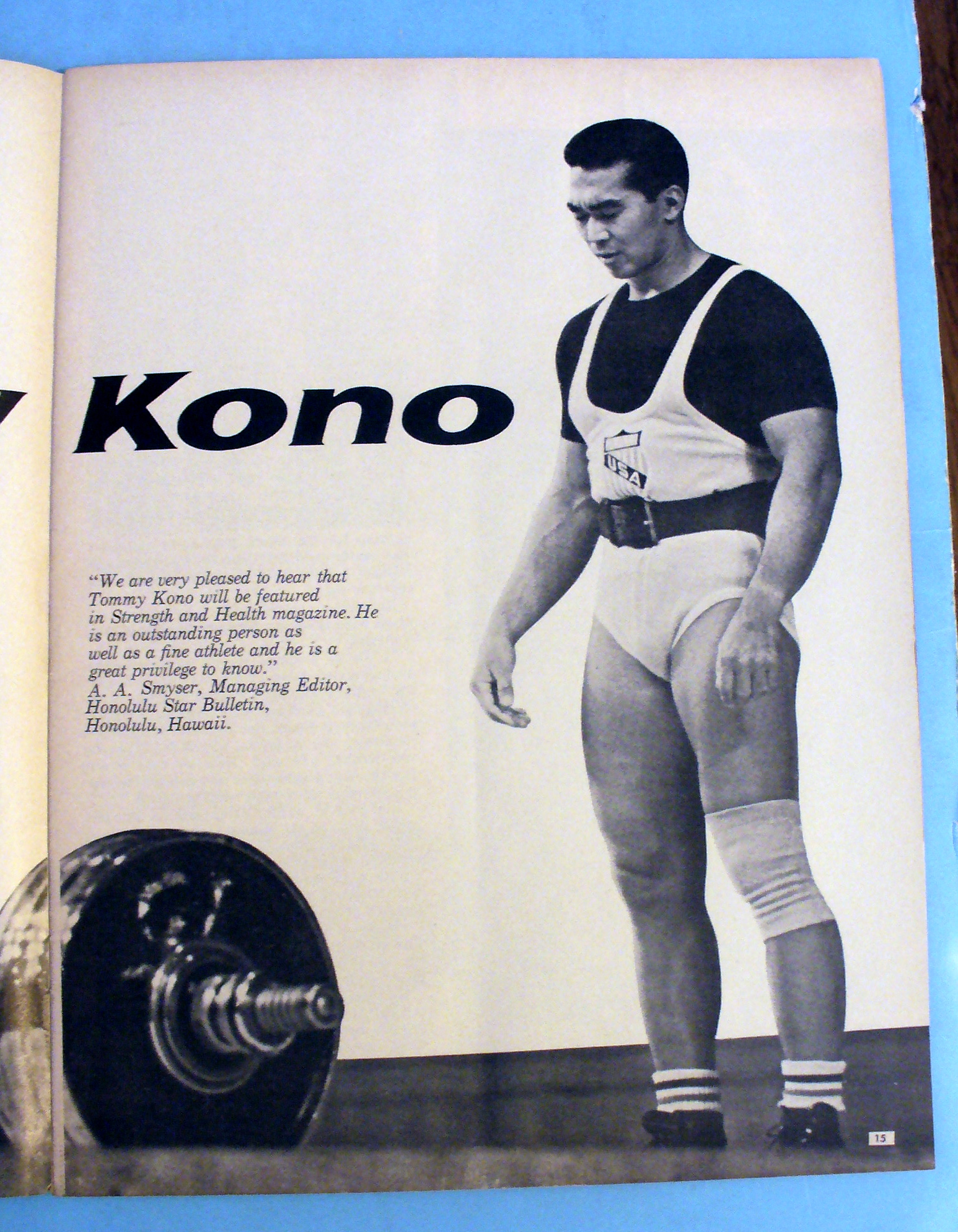 Strength & Health Magazine, May 1964 - Tommy Kono