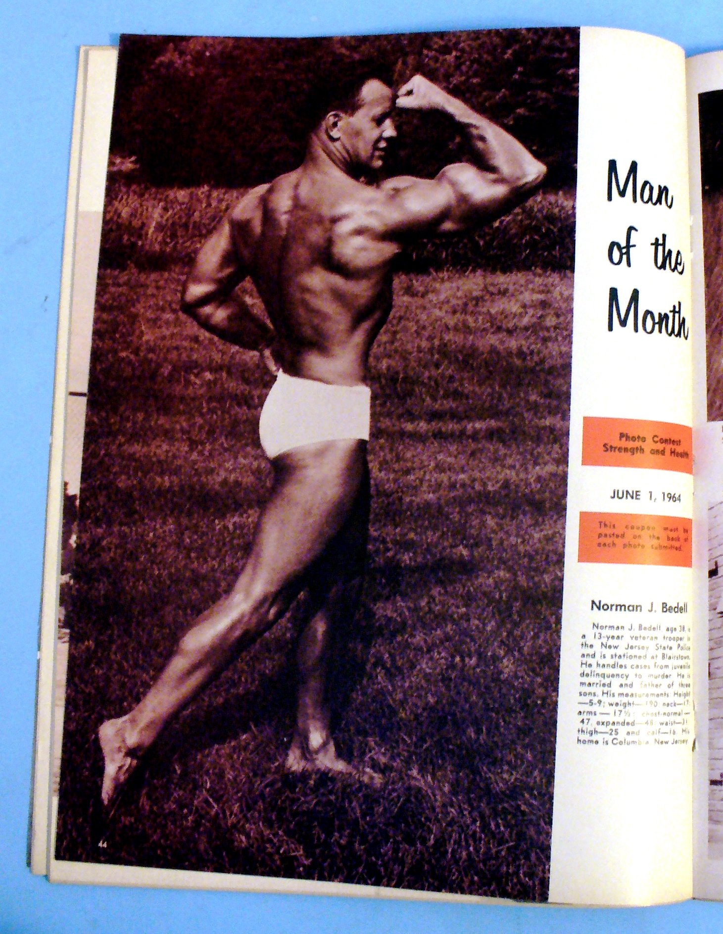 Strength & Health Magazine, May 1964 - Tommy Kono