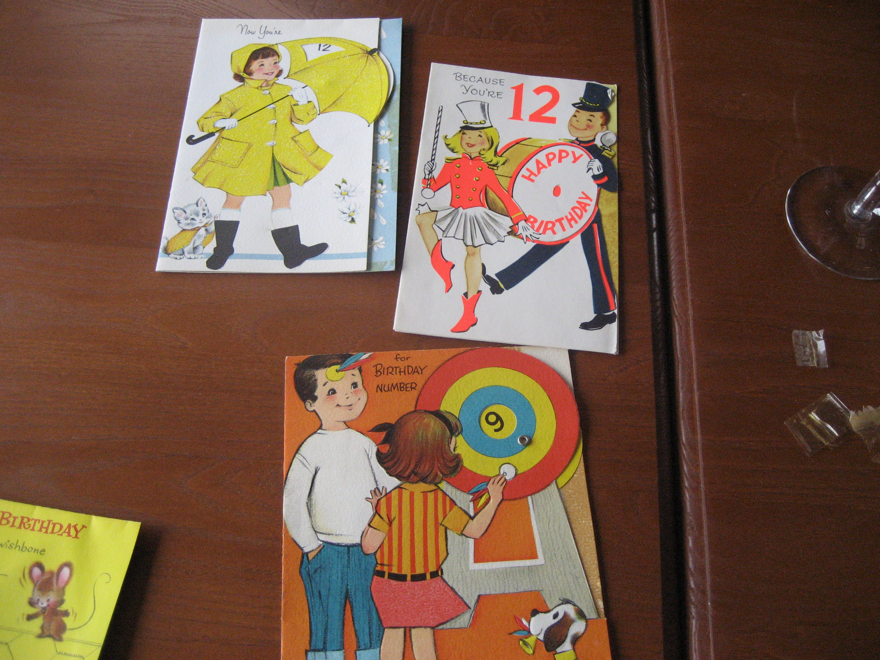 1963 Birthday Cards