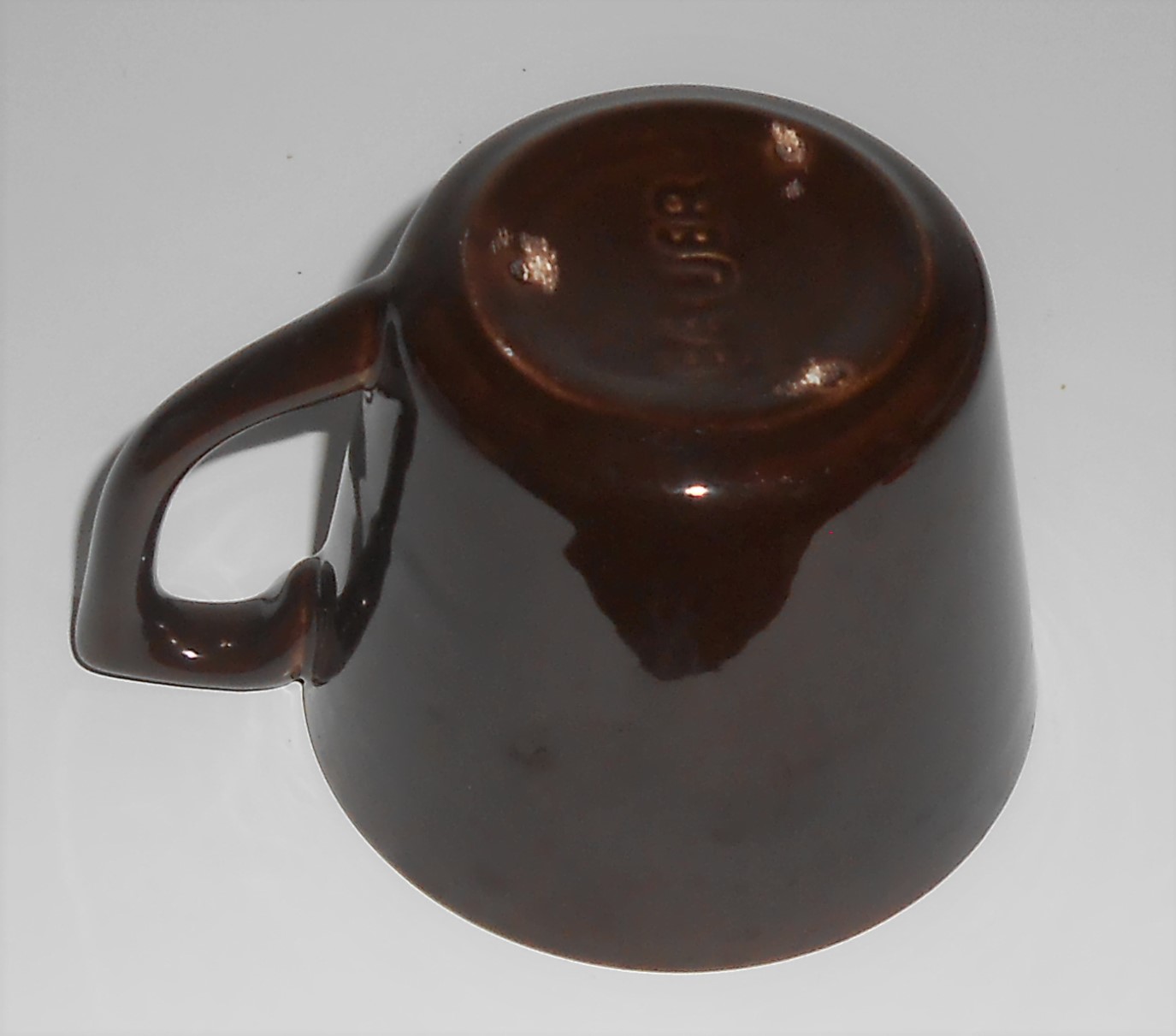Bauer Pottery Mission Moderne Brown Cup