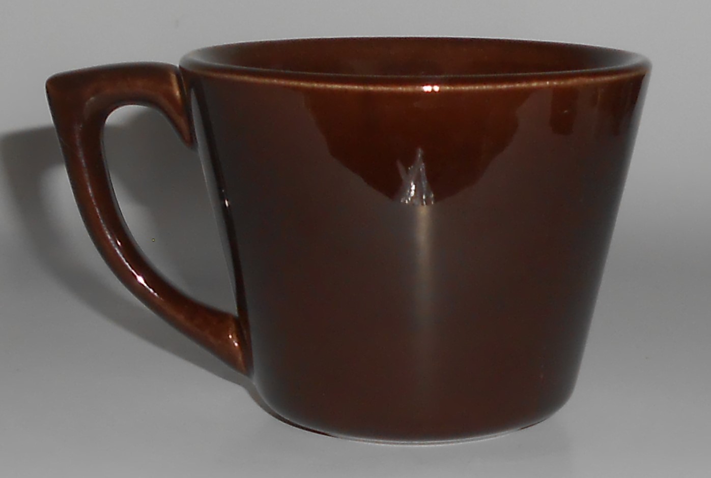 Bauer Pottery Mission Moderne Brown Cup