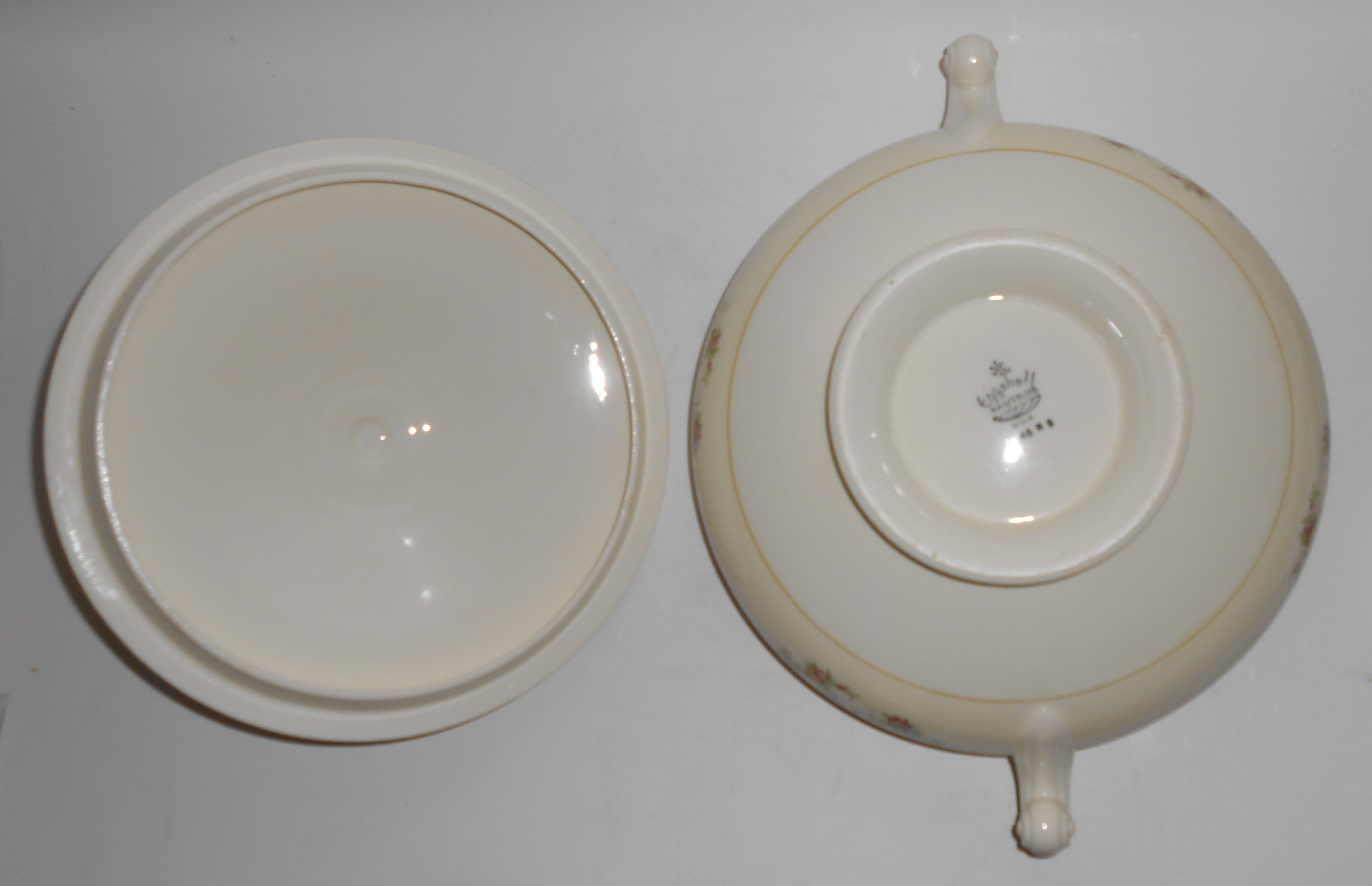 VINTAGE Homer Laughlin Company Aristocrat Eggshell Cove