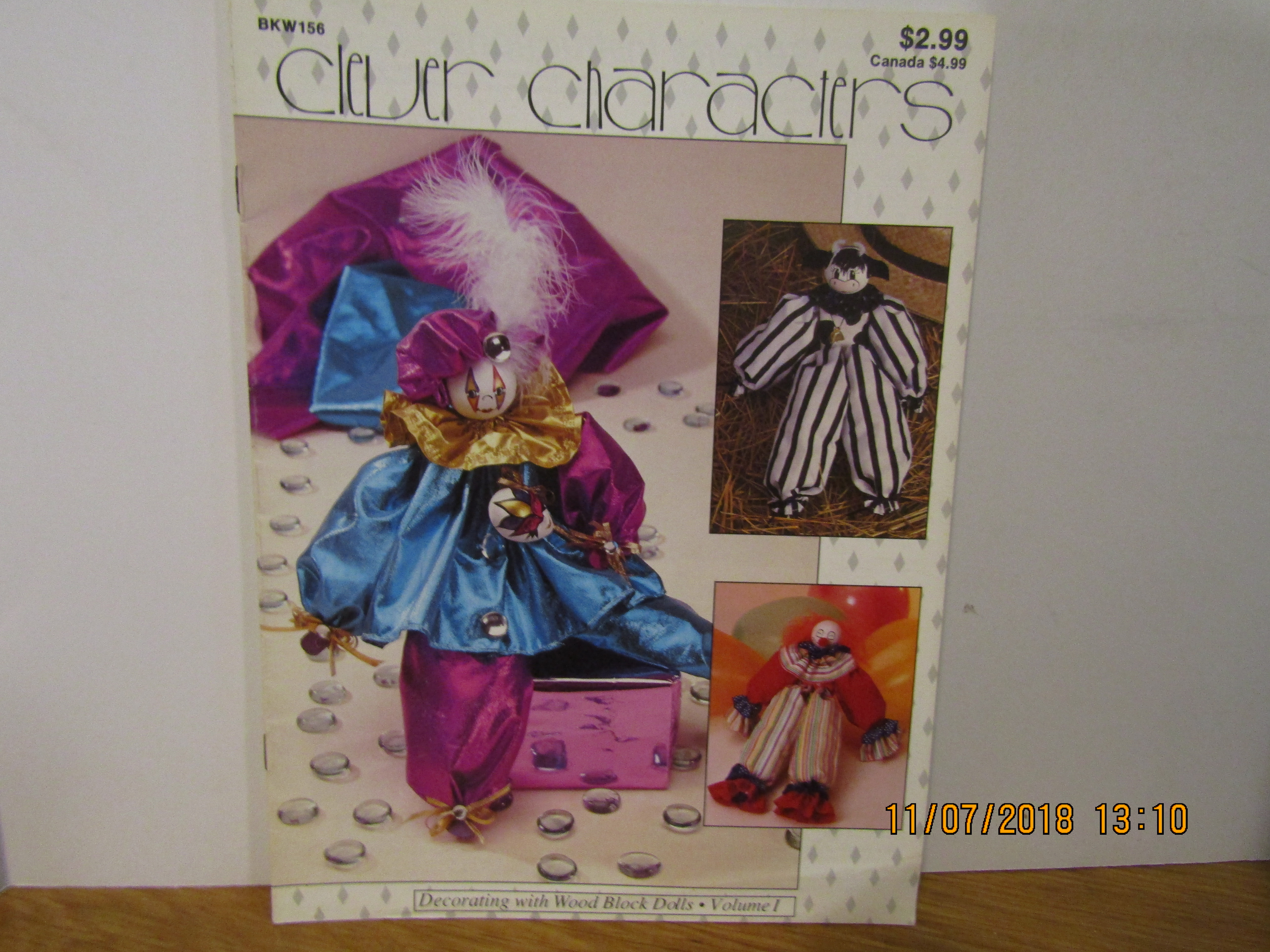 Wang Block Doll Book  Cleaver Characters #156