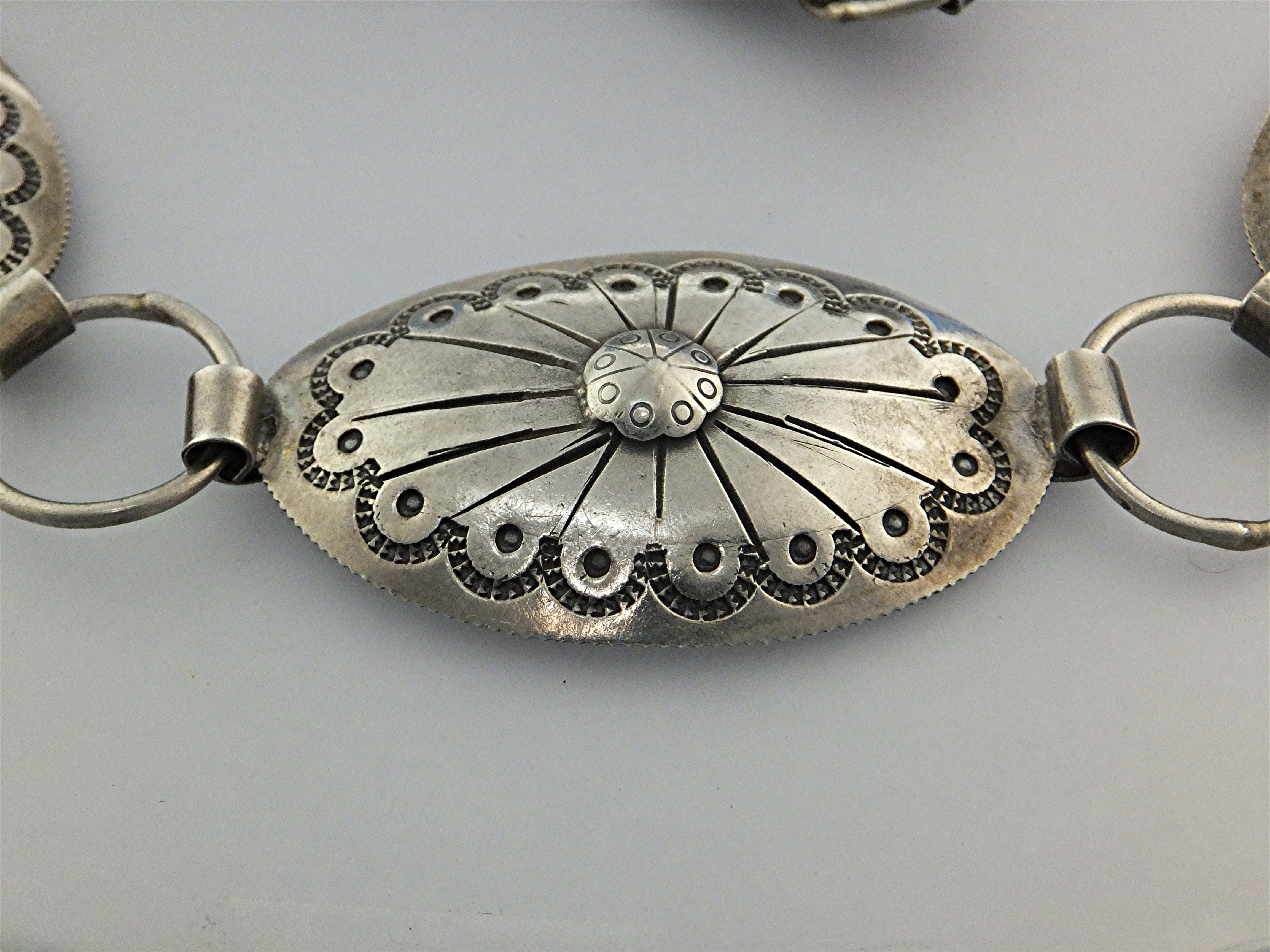 Belt Sterling Silver Concho Kenny Ray McNeilly  Jr