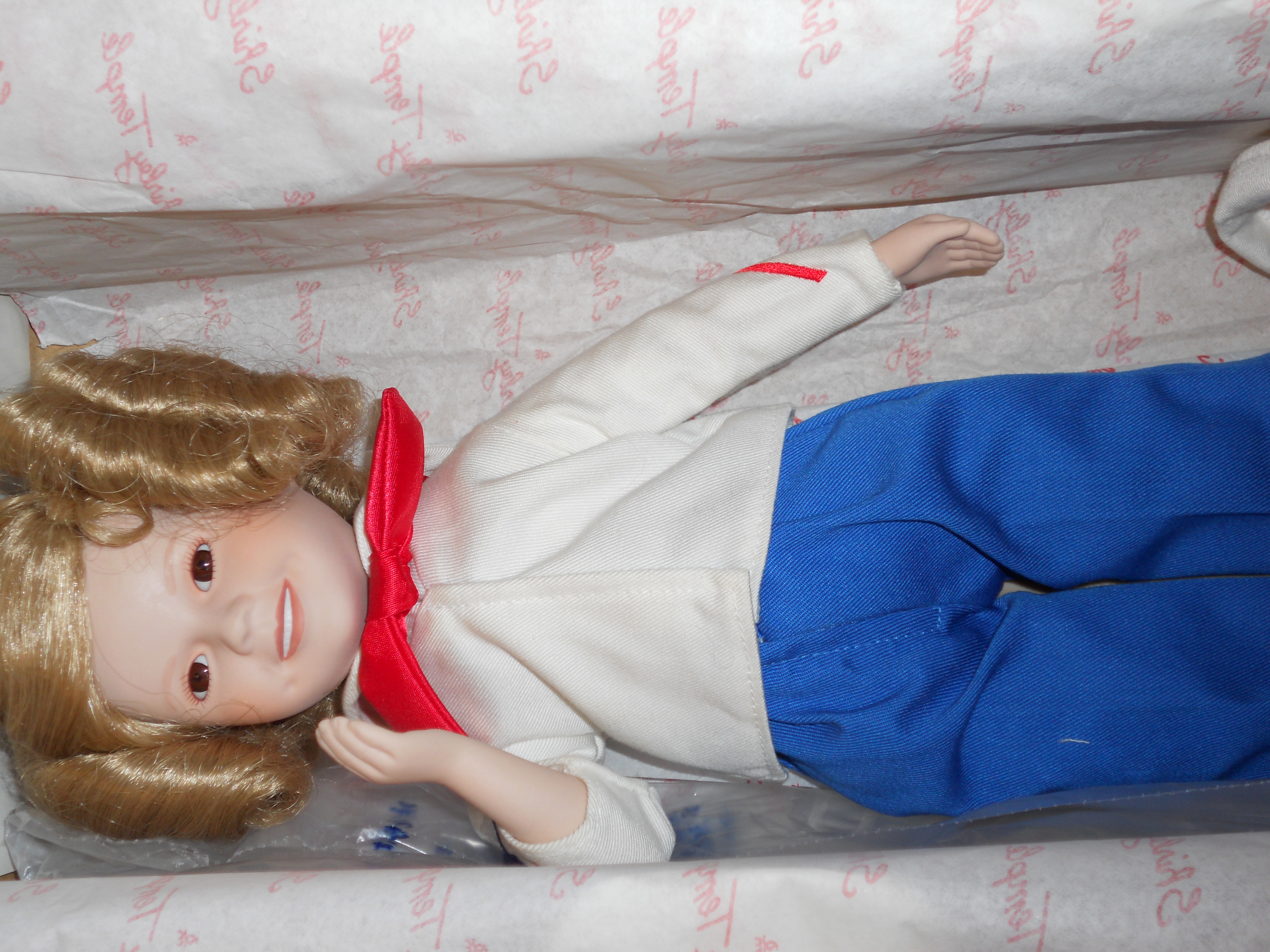 Shirley Temple Doll Captain January with Box