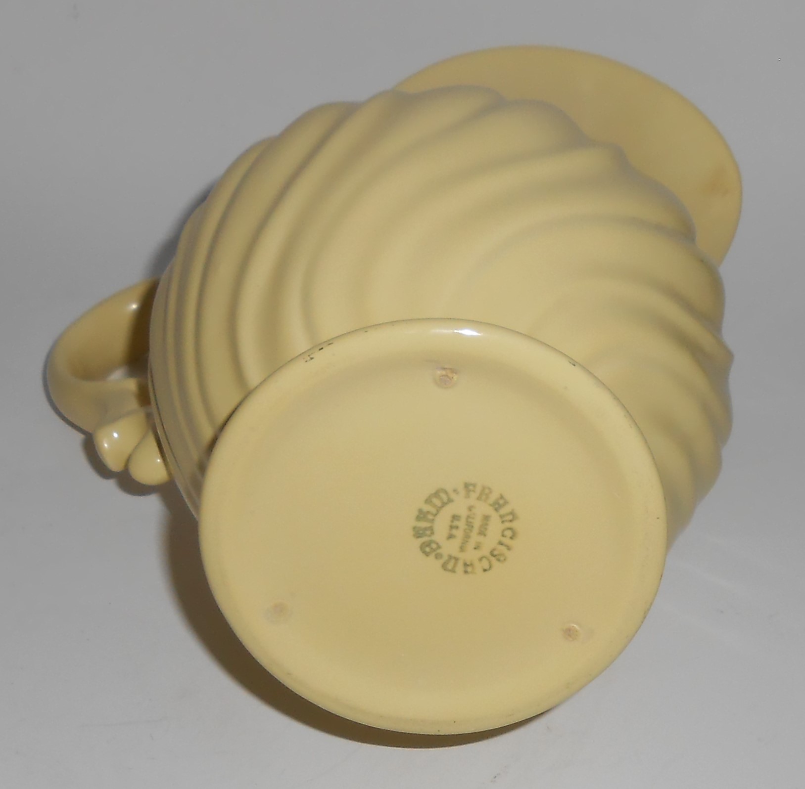 VINTAGE Franciscan Pottery Coronado Satin Yellow Water