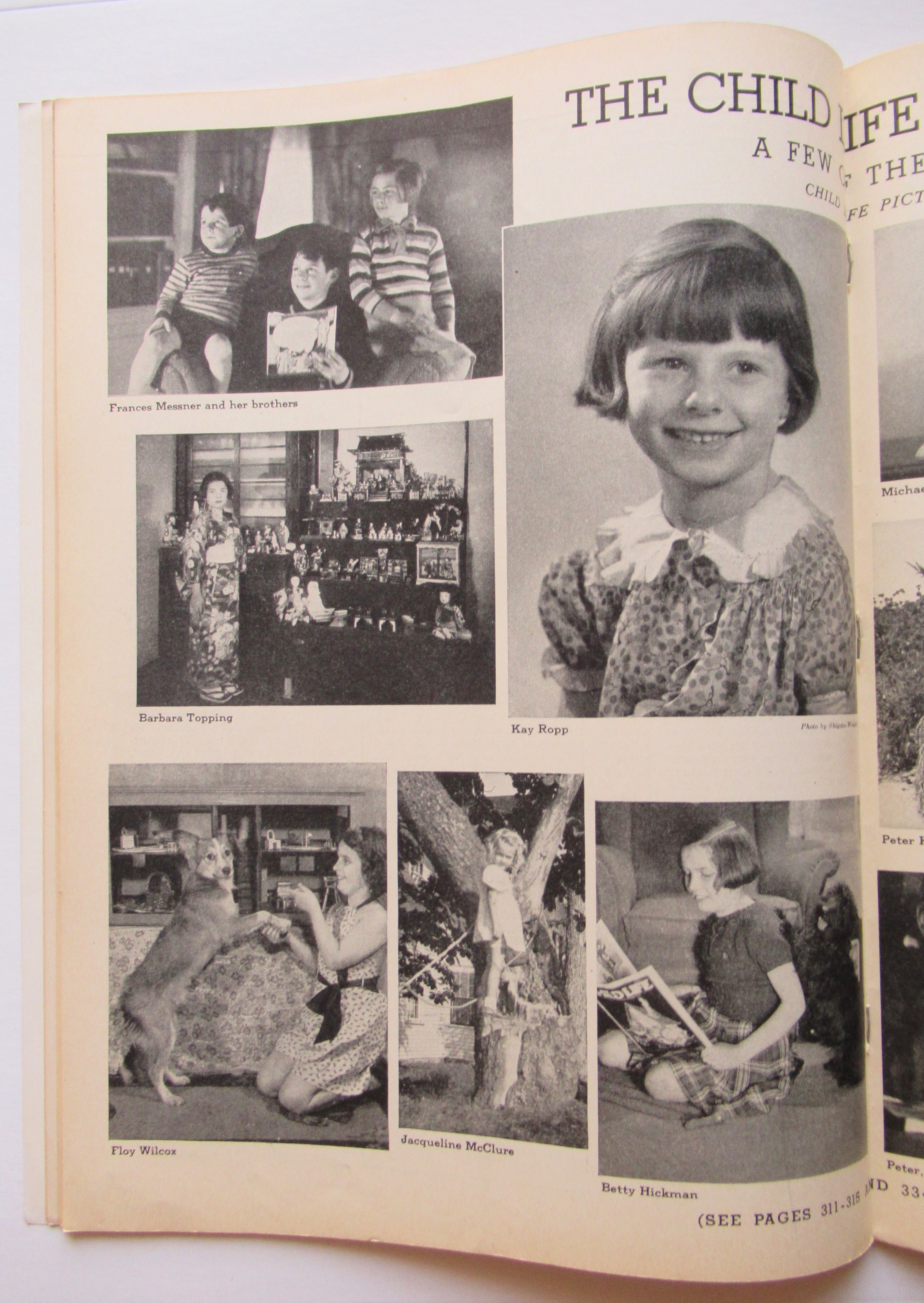 Child Life Magazine July 1936 Marie Lawson Cover