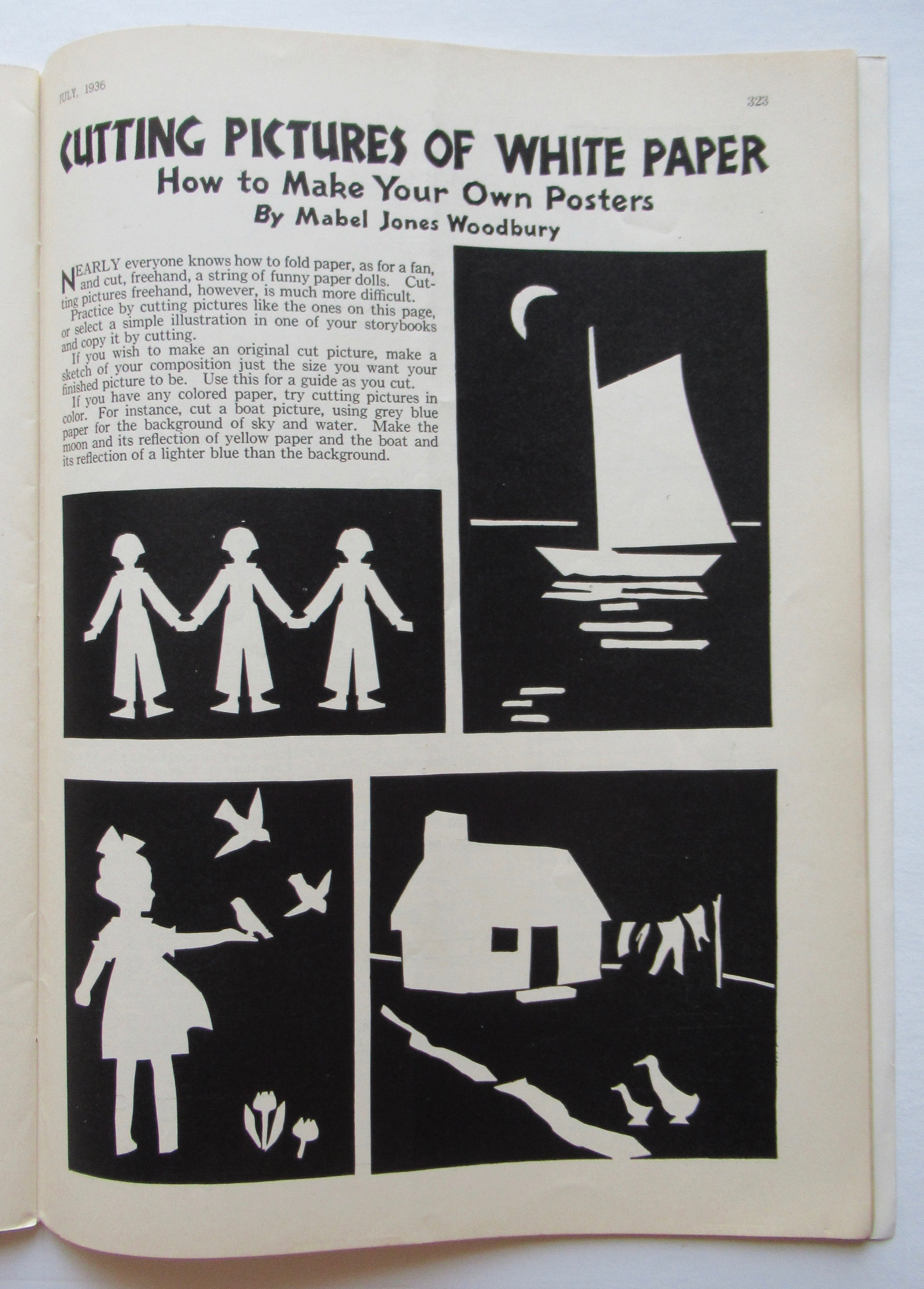 Child Life Magazine July 1936 Marie Lawson Cover