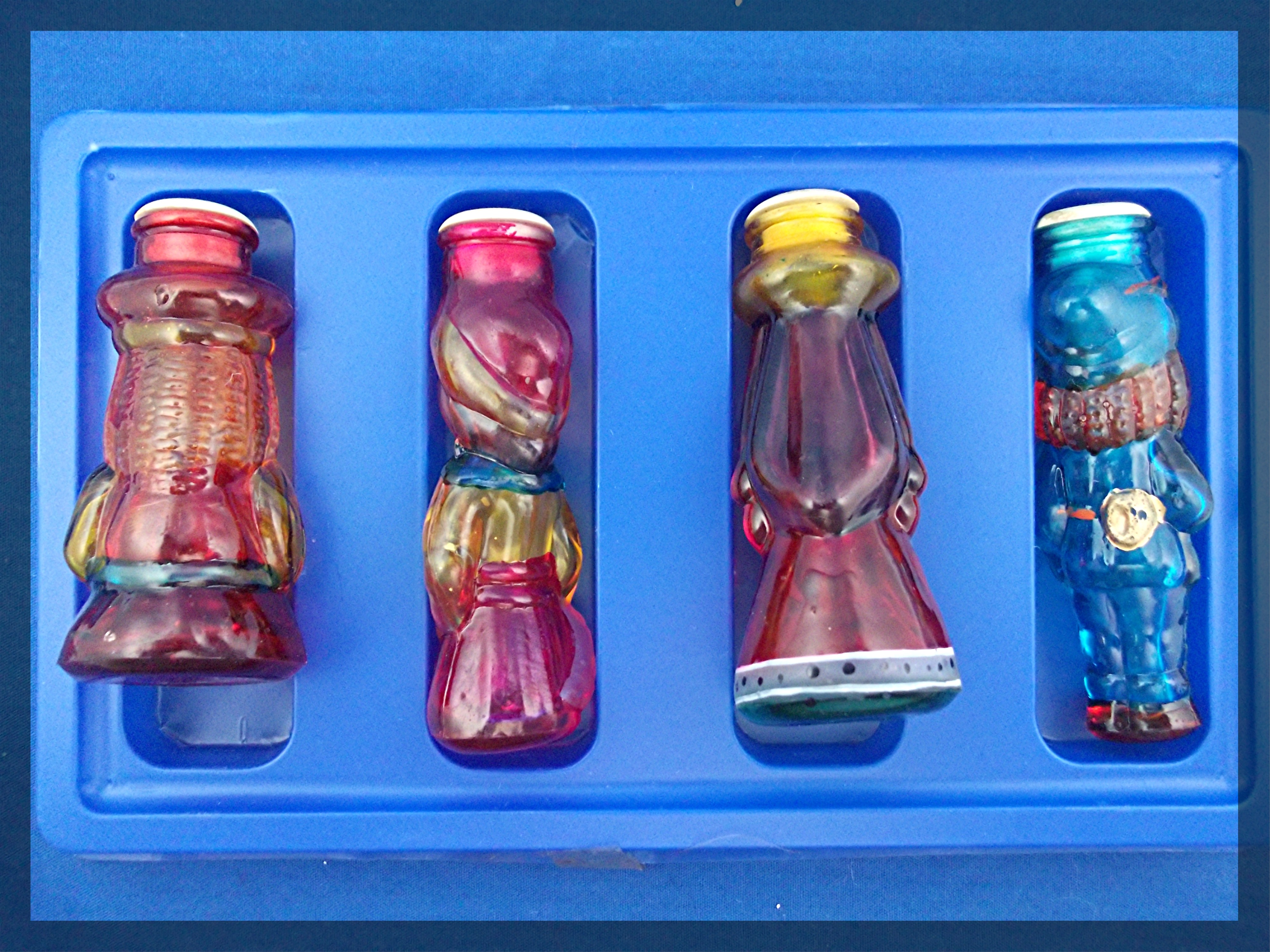 Christmas light covers, set of 4 in box Western Germany