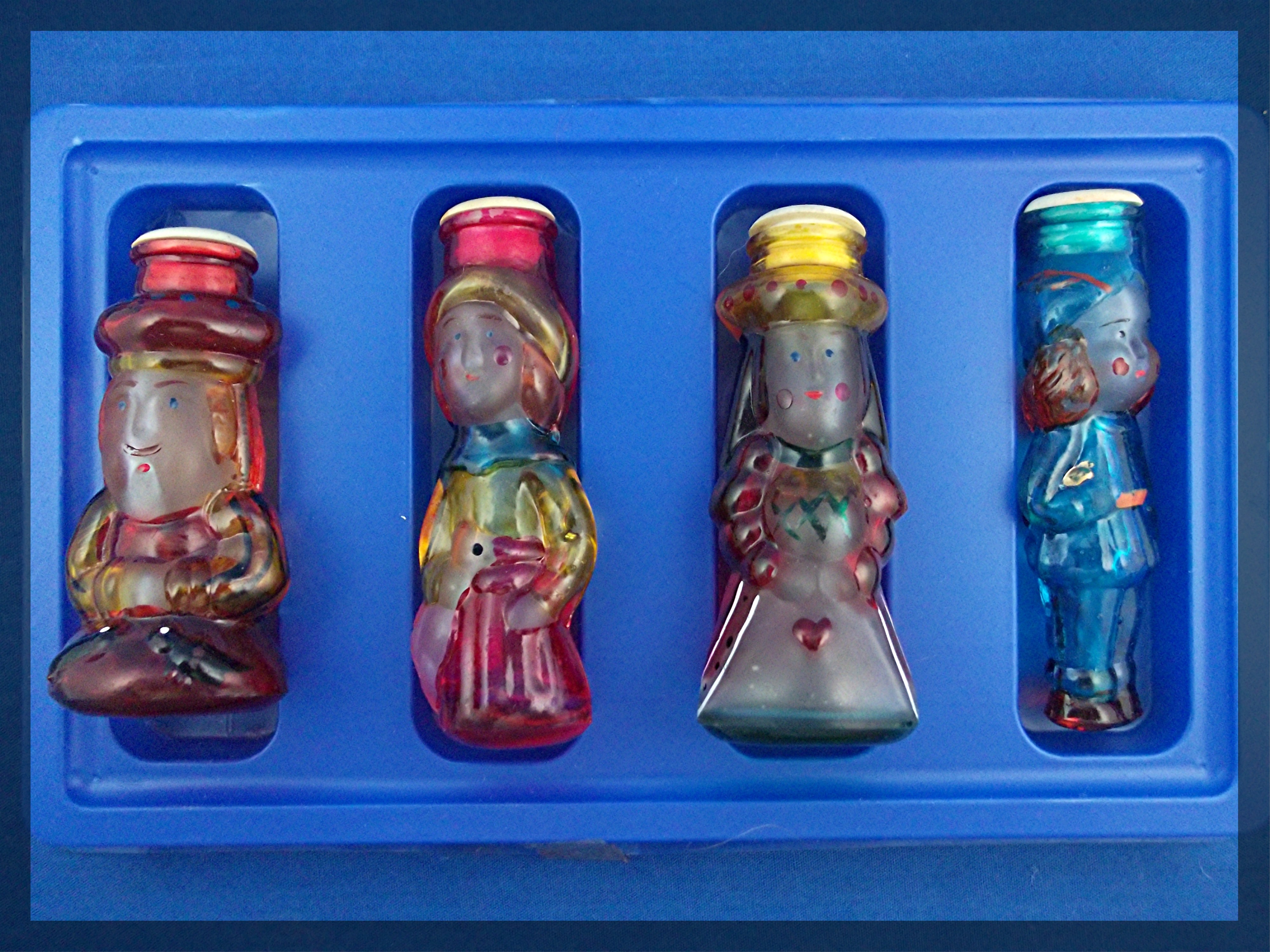 Christmas light covers, set of 4 in box Western Germany