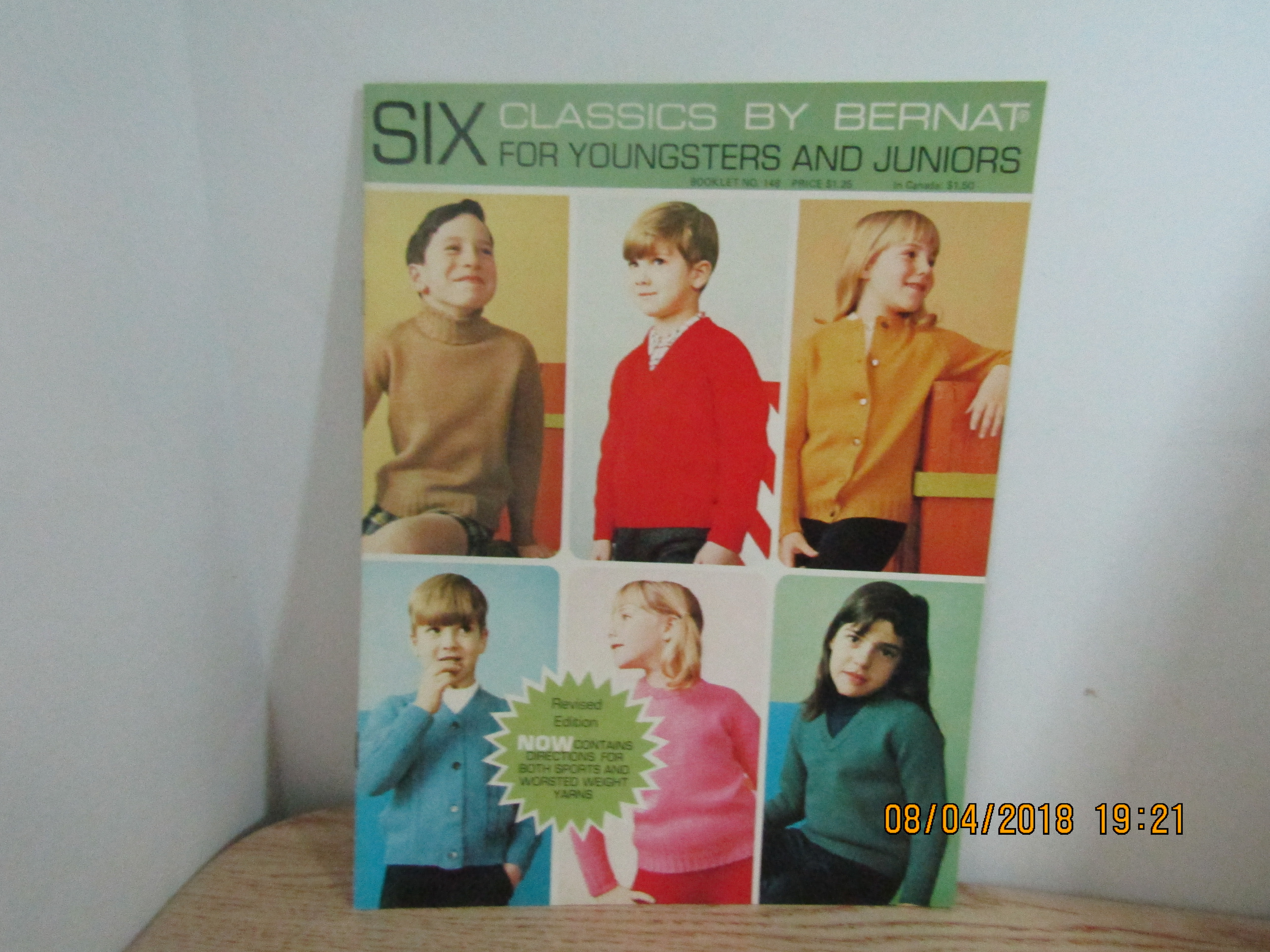Bernat Six Classic Sweaters For  Children #148